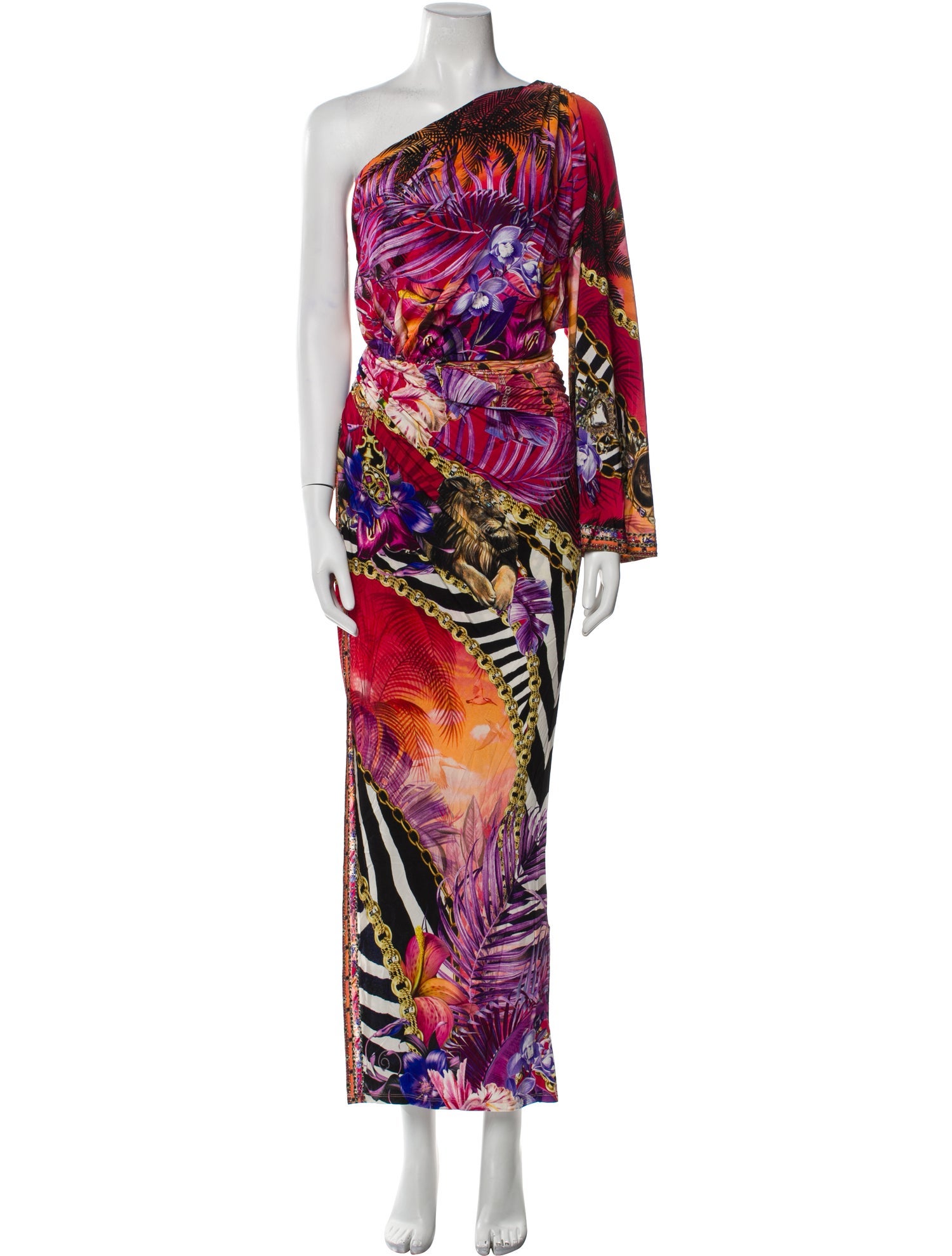 Camilla Printed Long Dress
