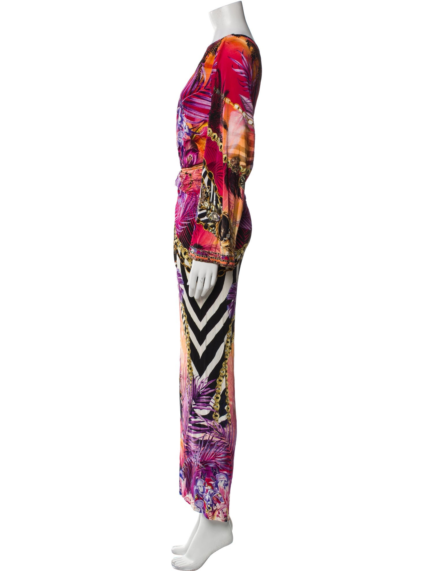 Camilla Printed Long Dress