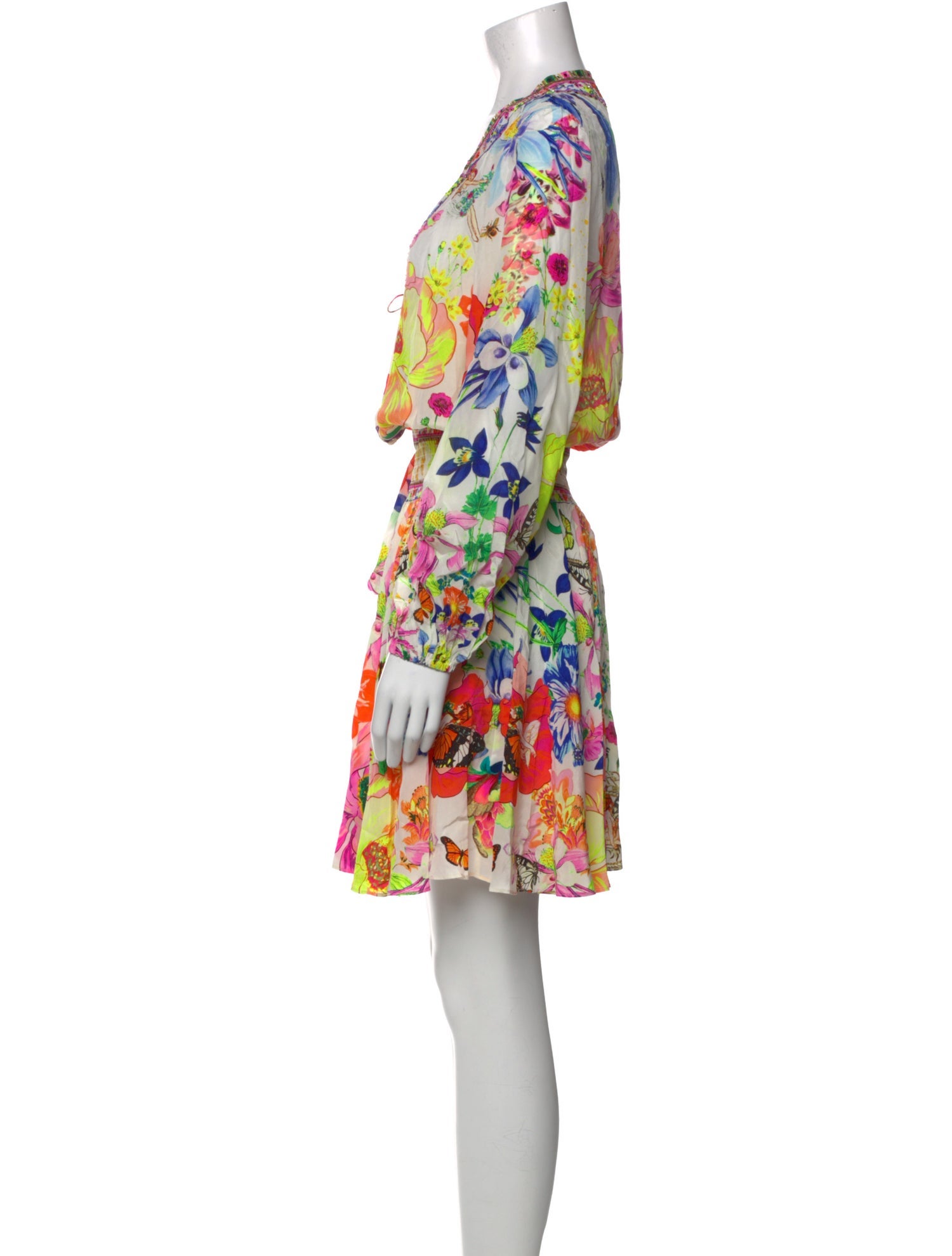 Camilla Silk Mini Dress