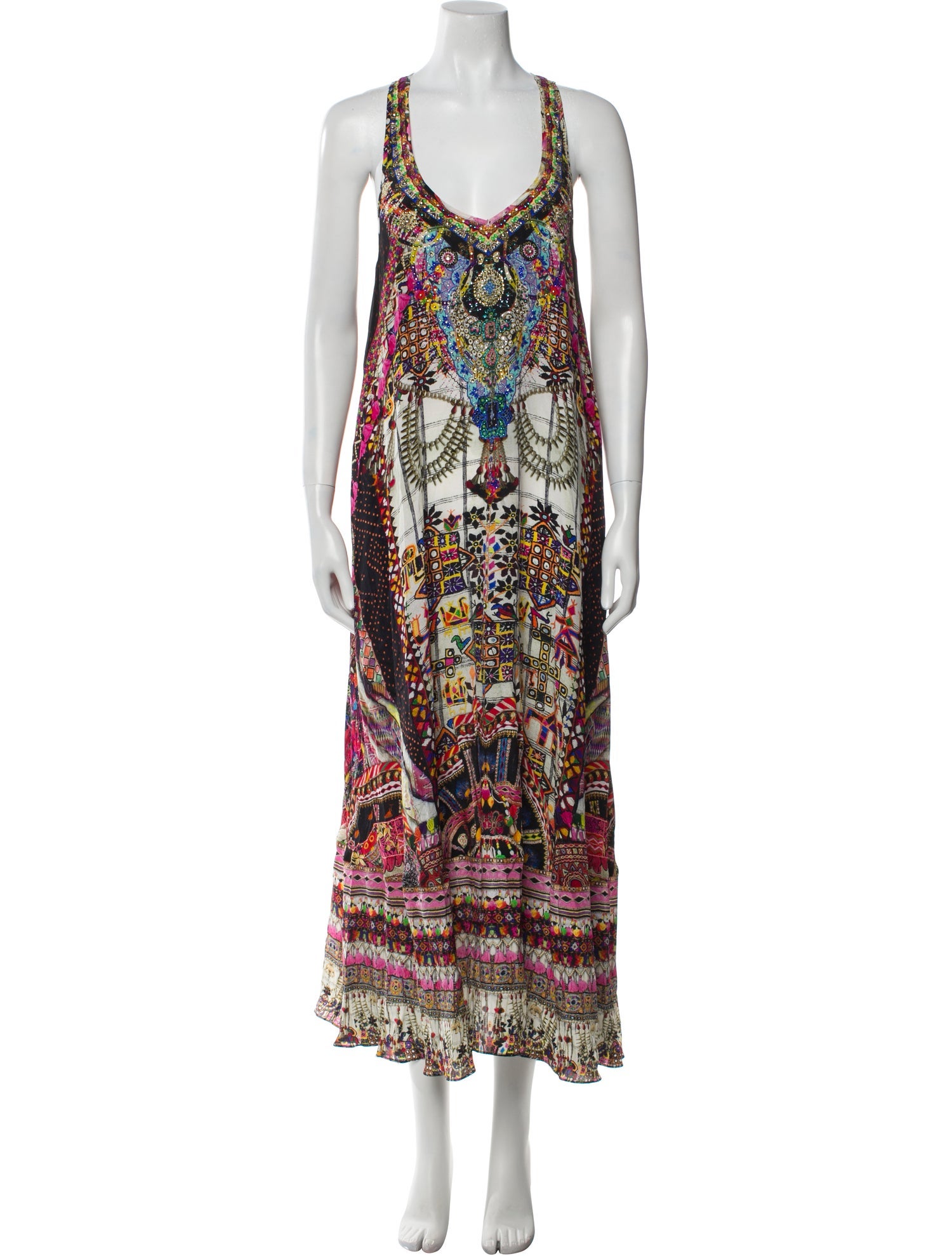 Camilla Silk Long Dress