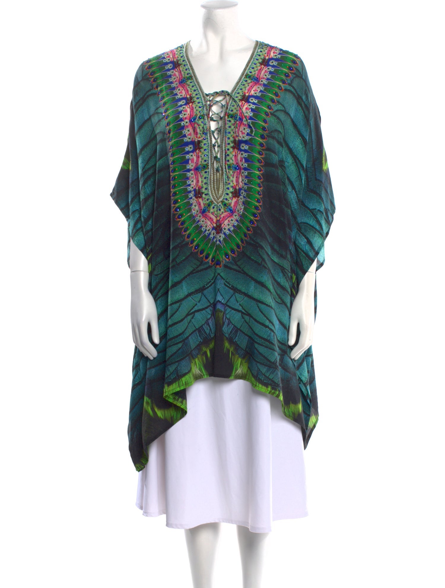 Camilla Silk Printed Tunic