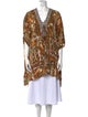 Camilla Silk Animal Print Tunic