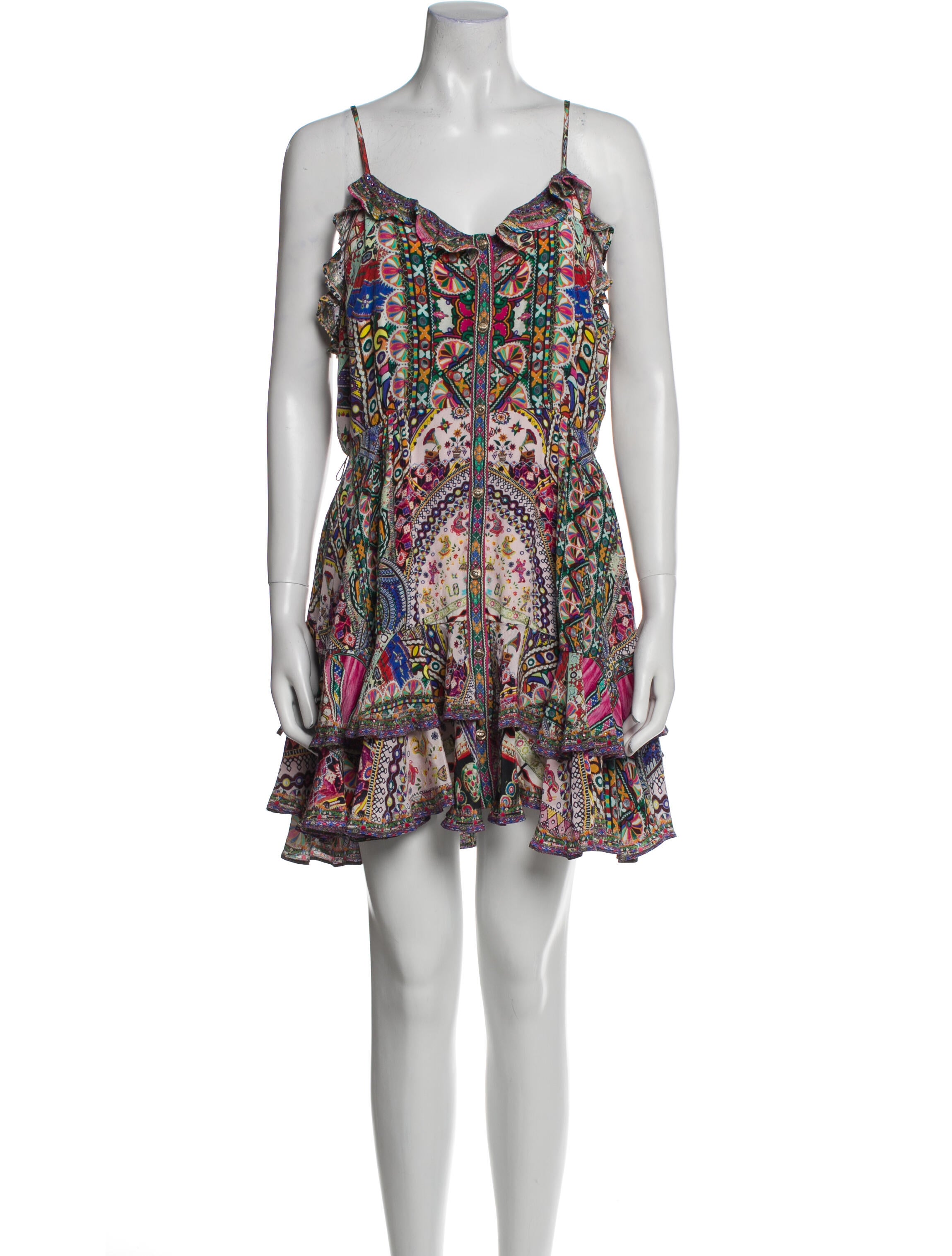 Camilla Silk Mini Dress