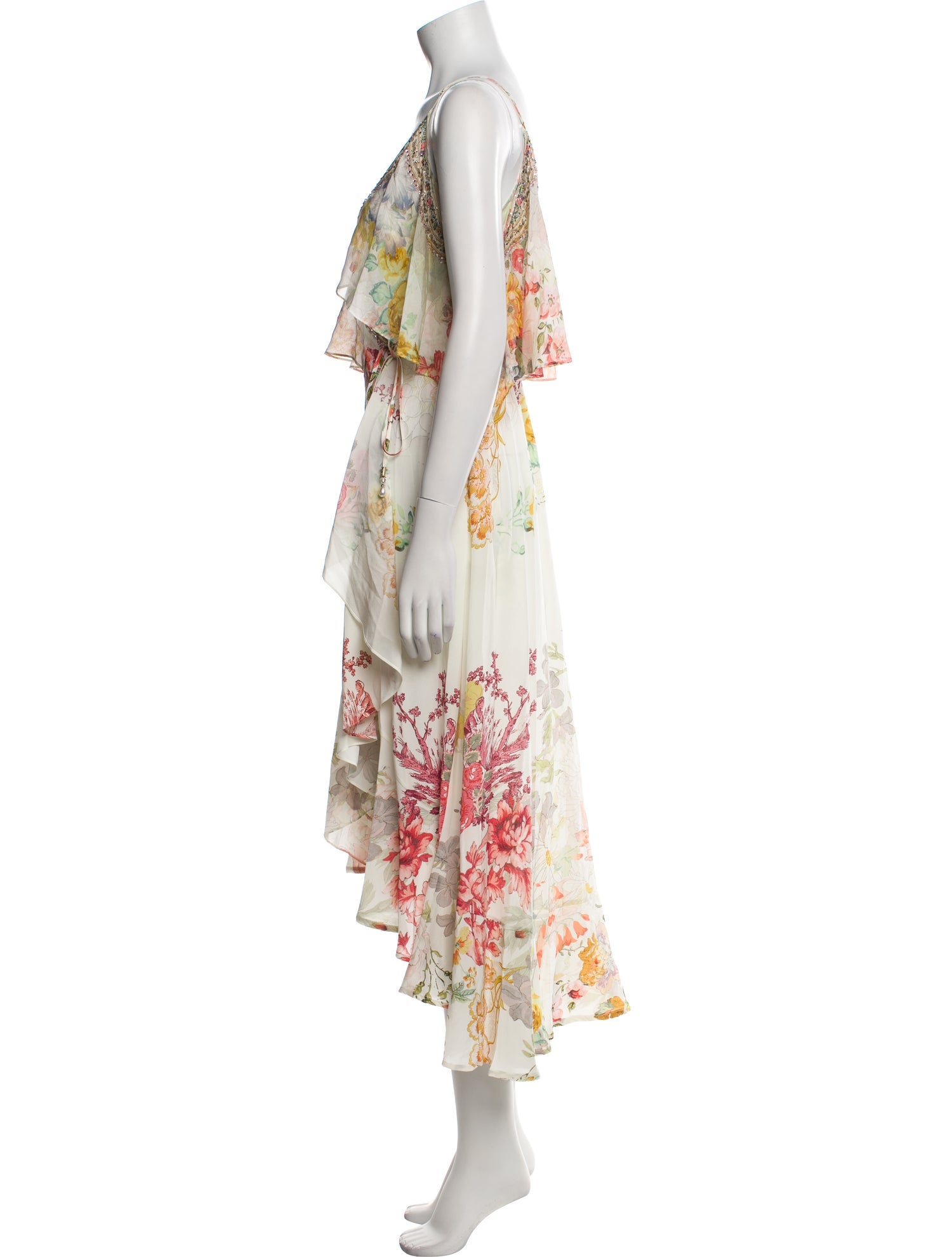 Camilla Silk Long Dress