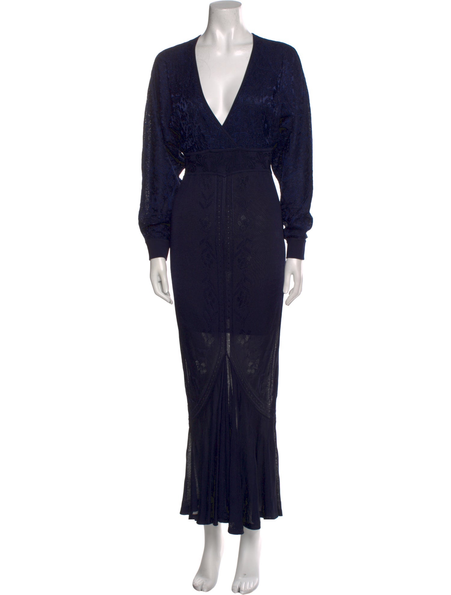 Camilla V-Neck Long Dress