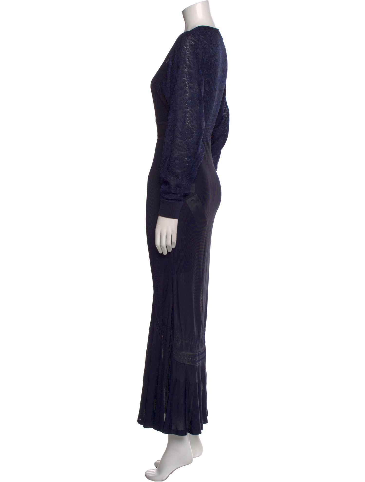 Camilla V-Neck Long Dress