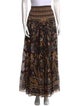 Camilla Silk Long Skirt