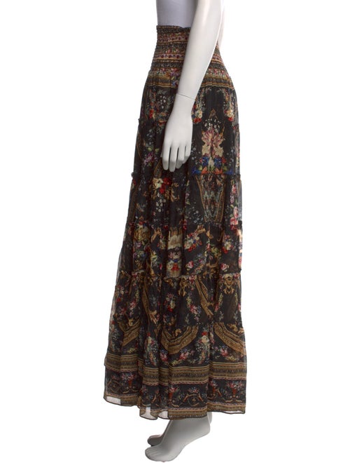 Camilla Silk Long Skirt