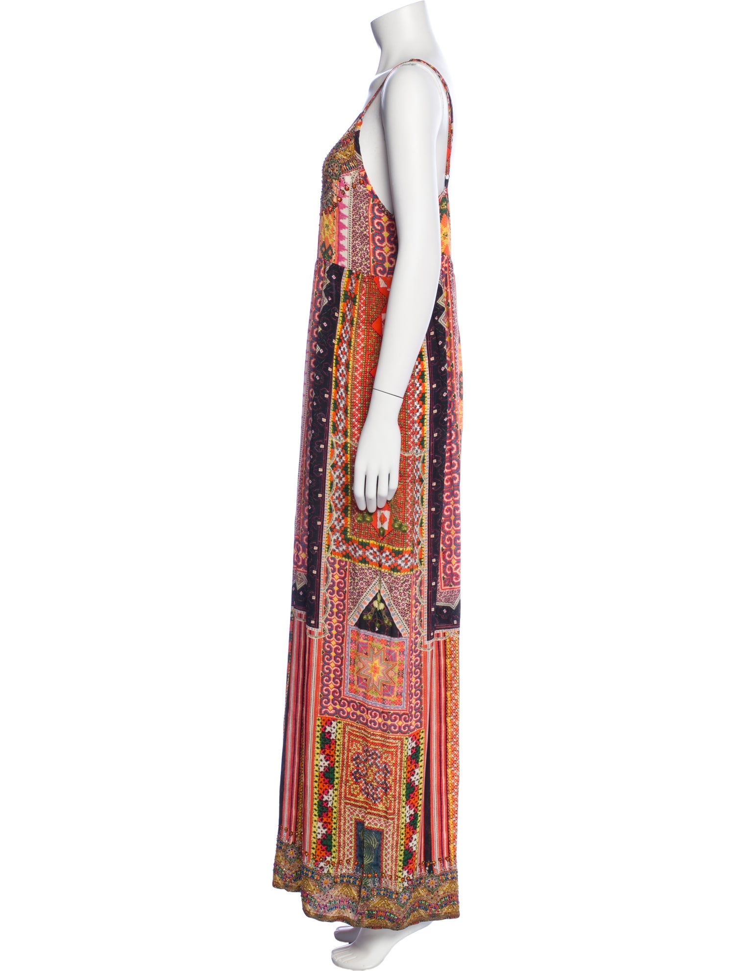 Camilla Silk Printed Jumpsuit