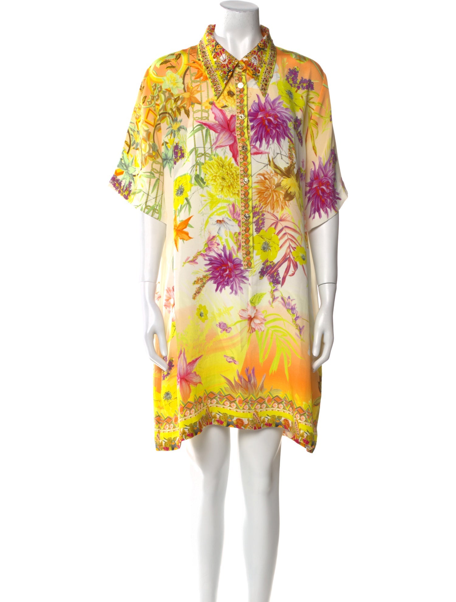 Camilla Silk Mini Dress