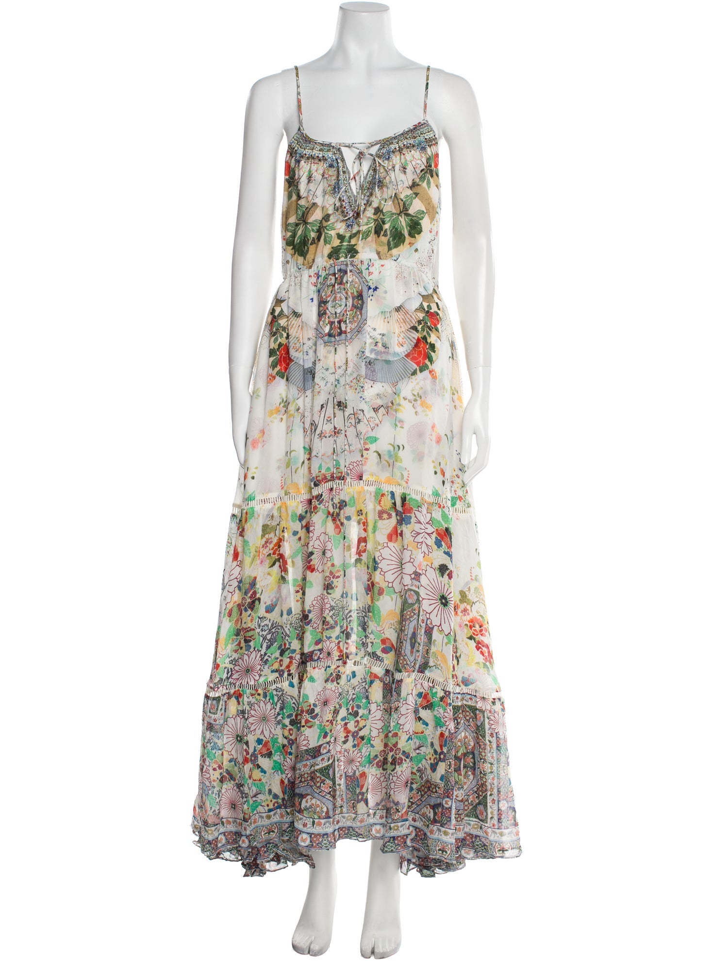 Camilla Silk Midi Length Dress