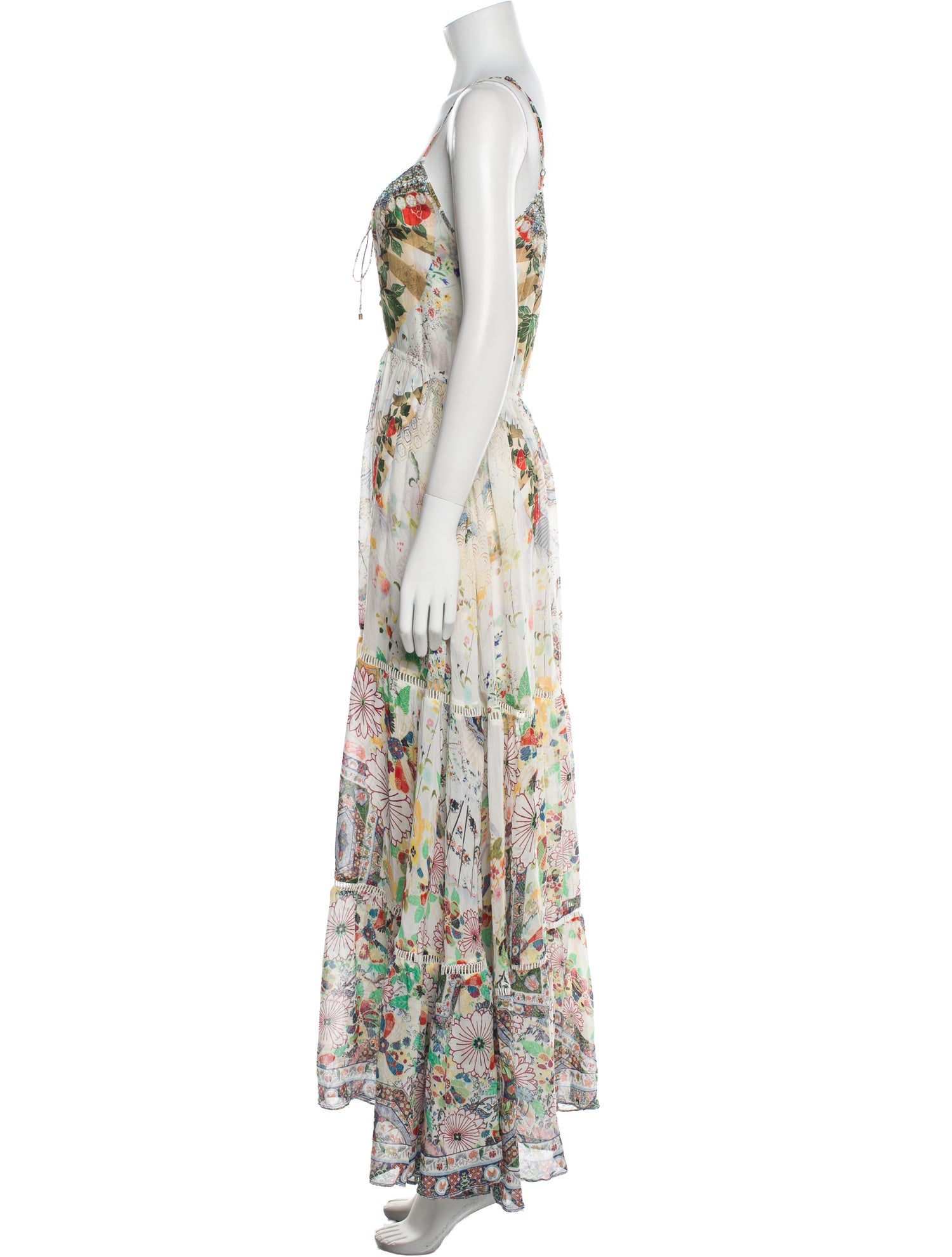 Camilla Silk Midi Length Dress