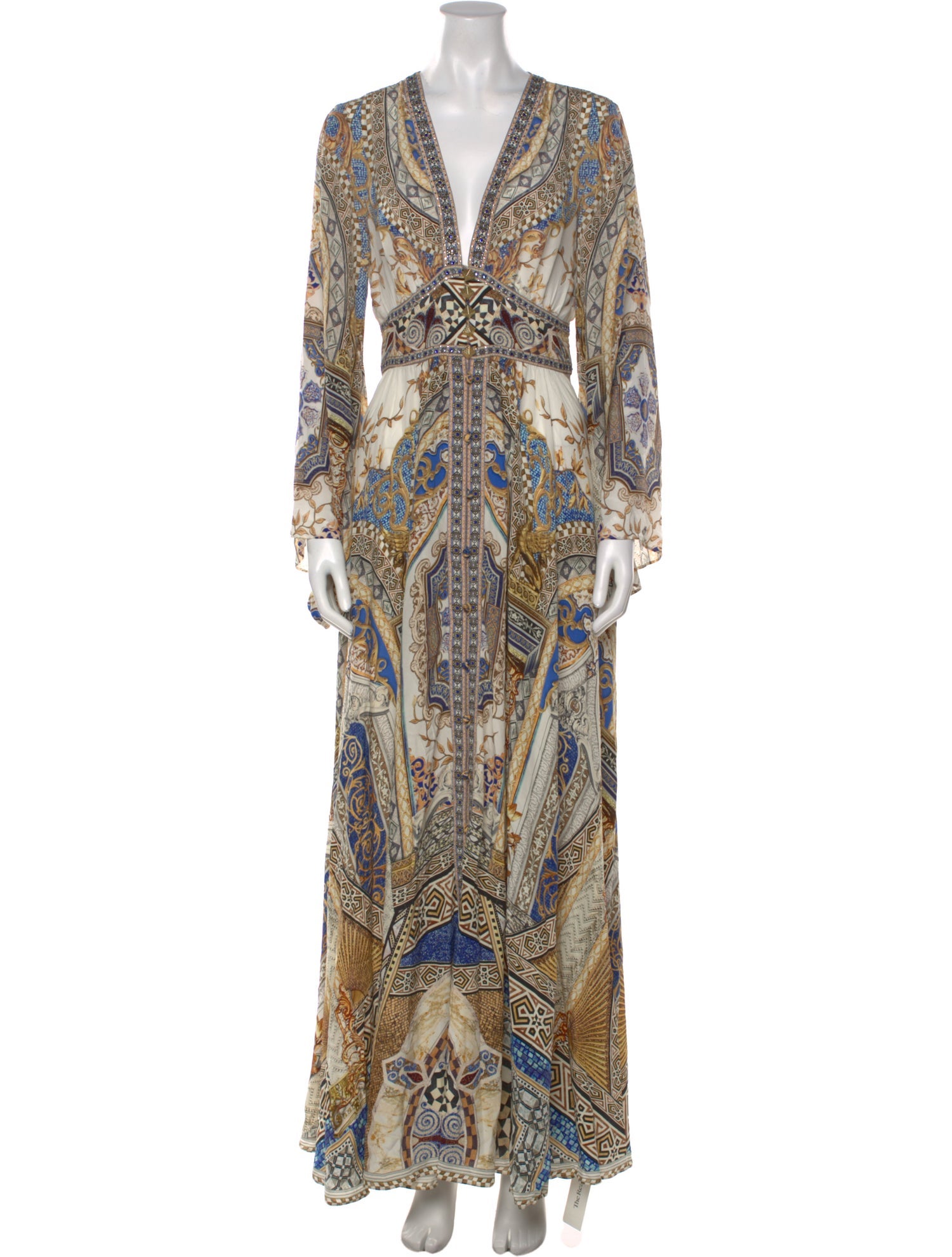 Camilla Silk Long Dress