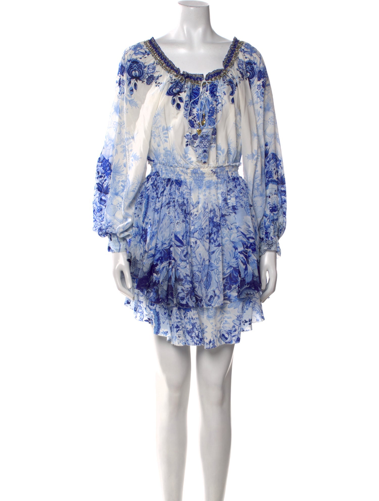 Camilla Silk Mini Dress