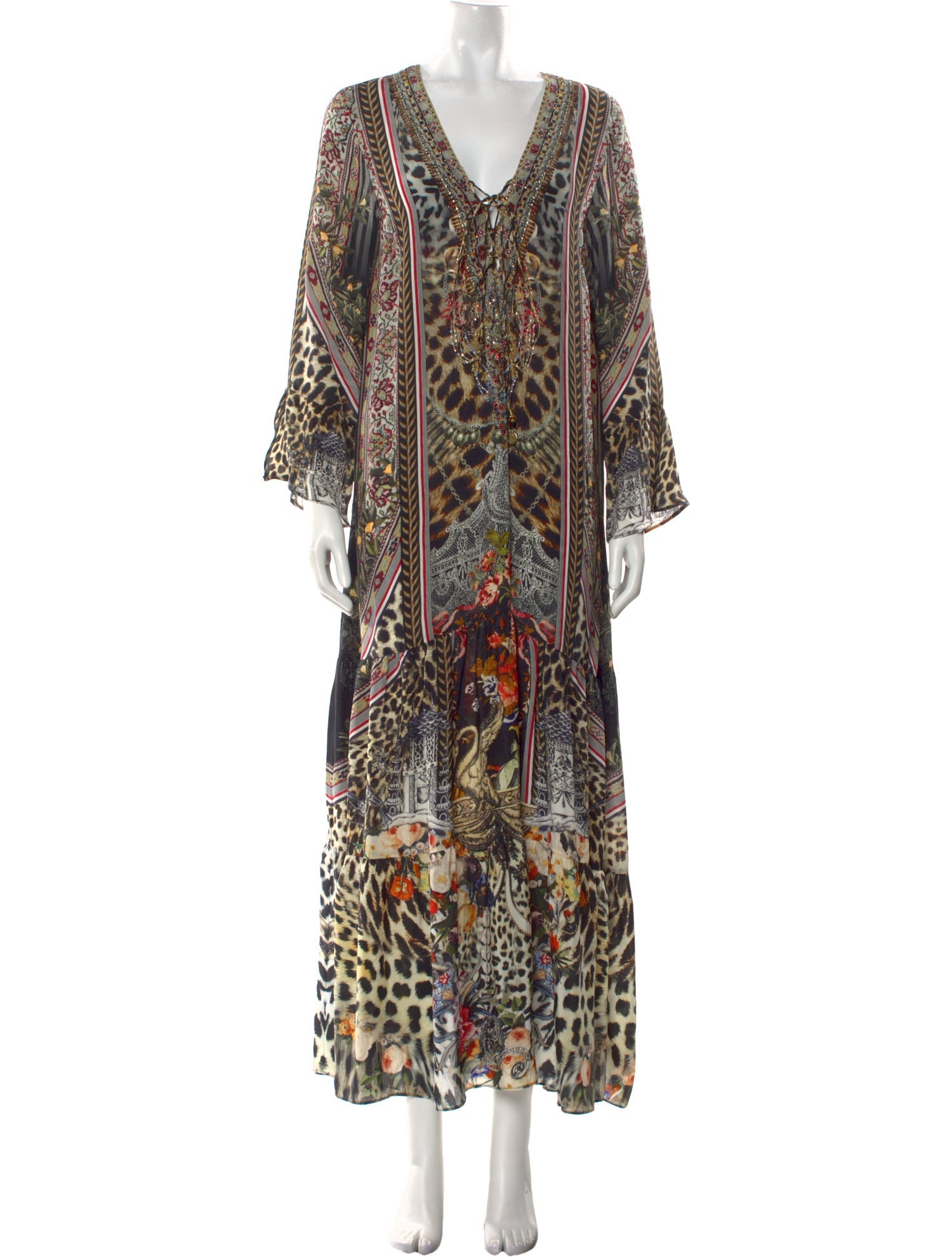 Camilla Silk Long Dress