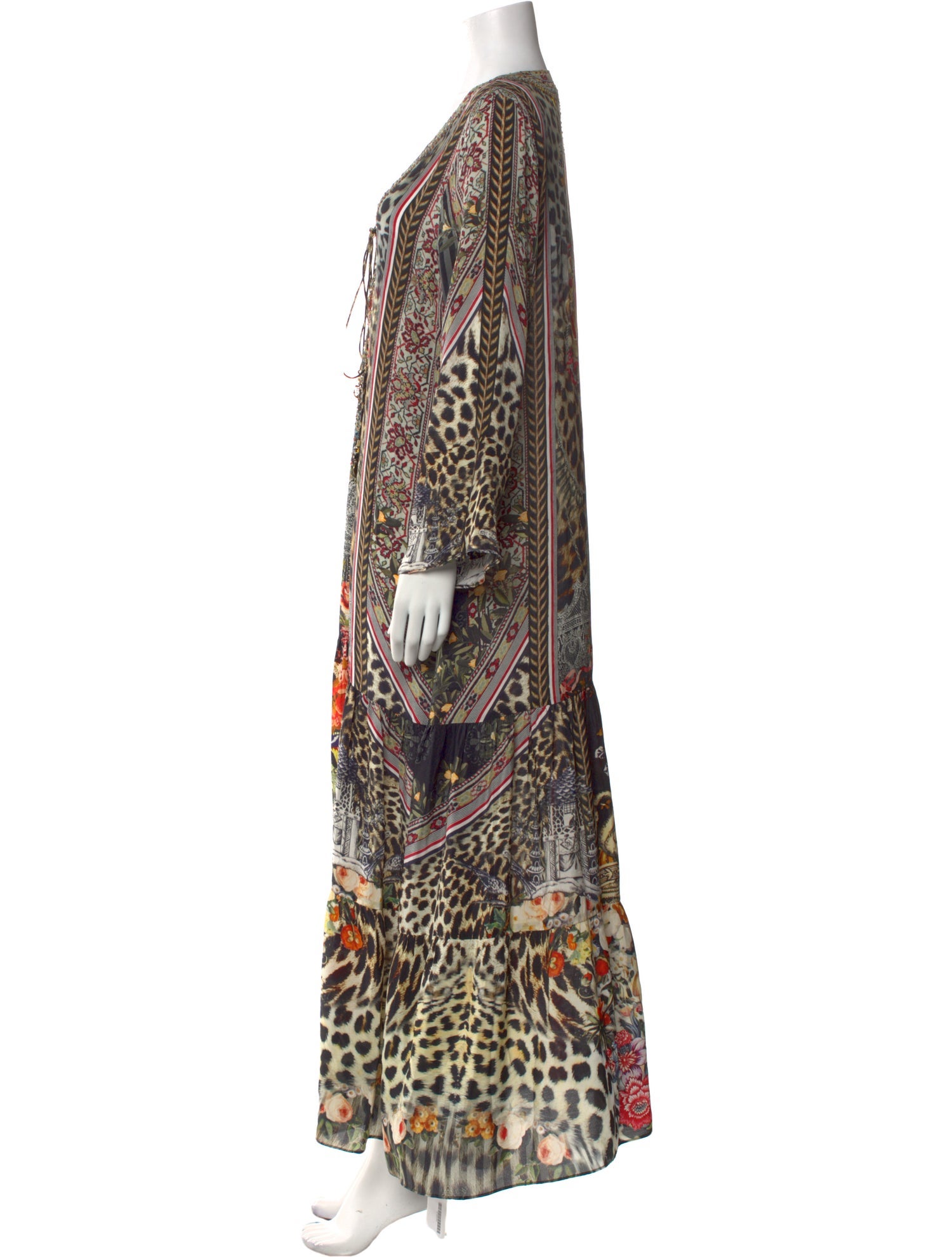 Camilla Silk Long Dress