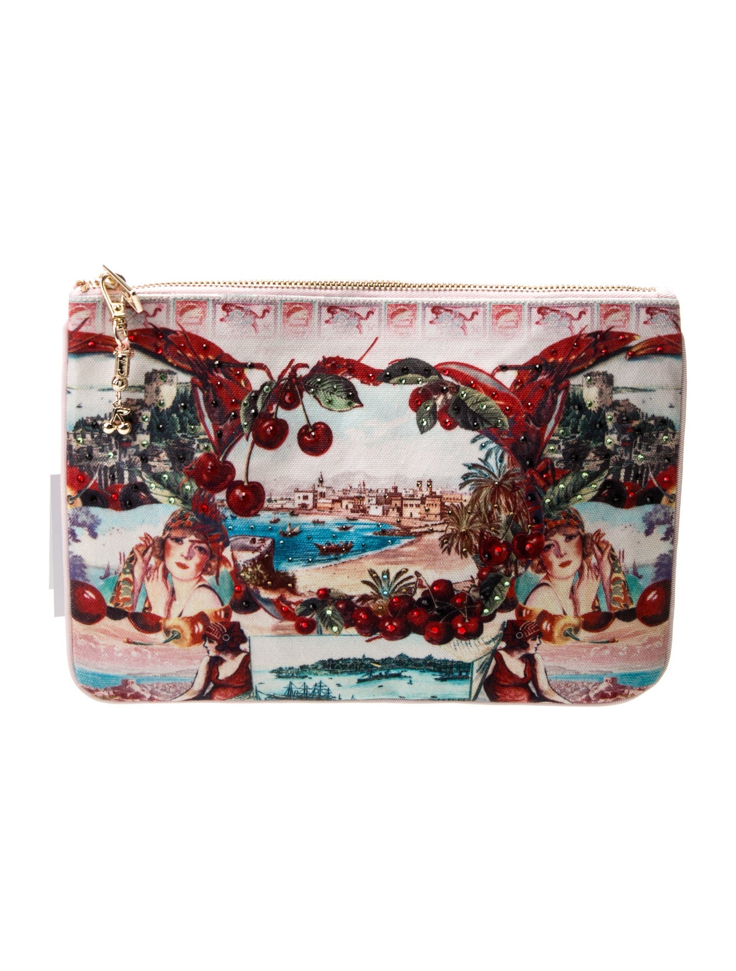 Camilla Canvas Minaudière w/ Tags