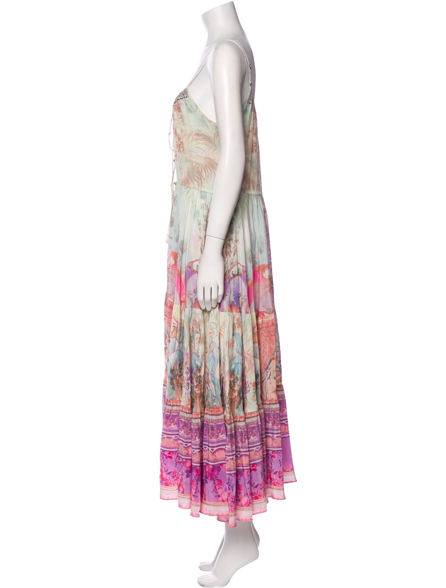 Camilla Silk Long Dress