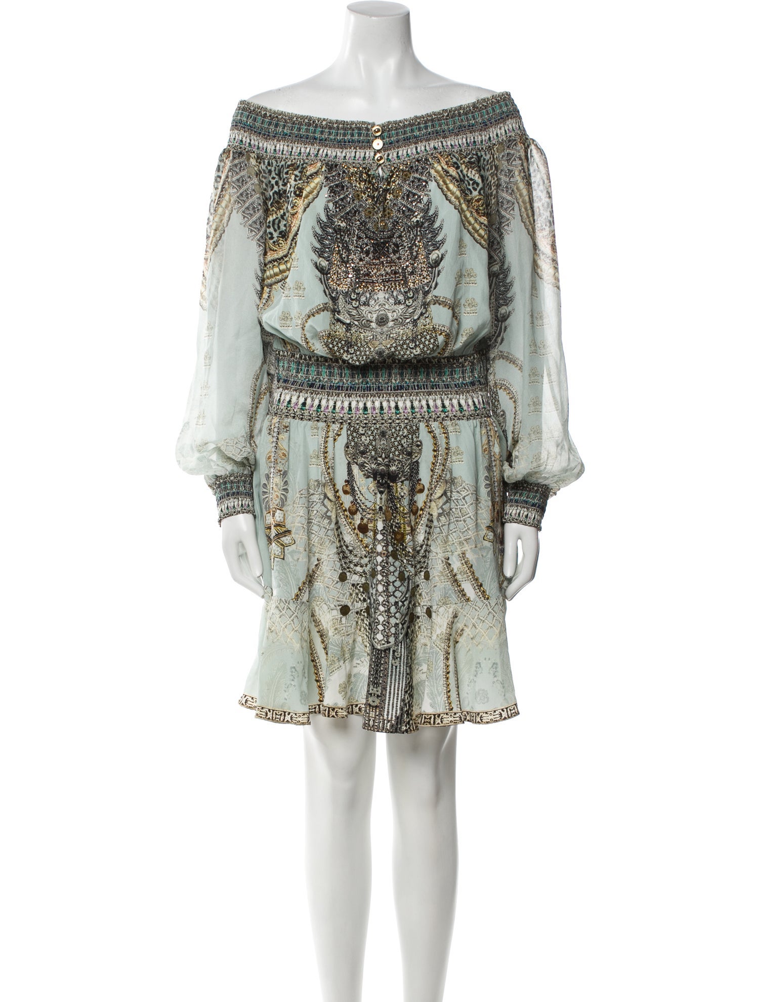 Camilla Silk Mini Dress