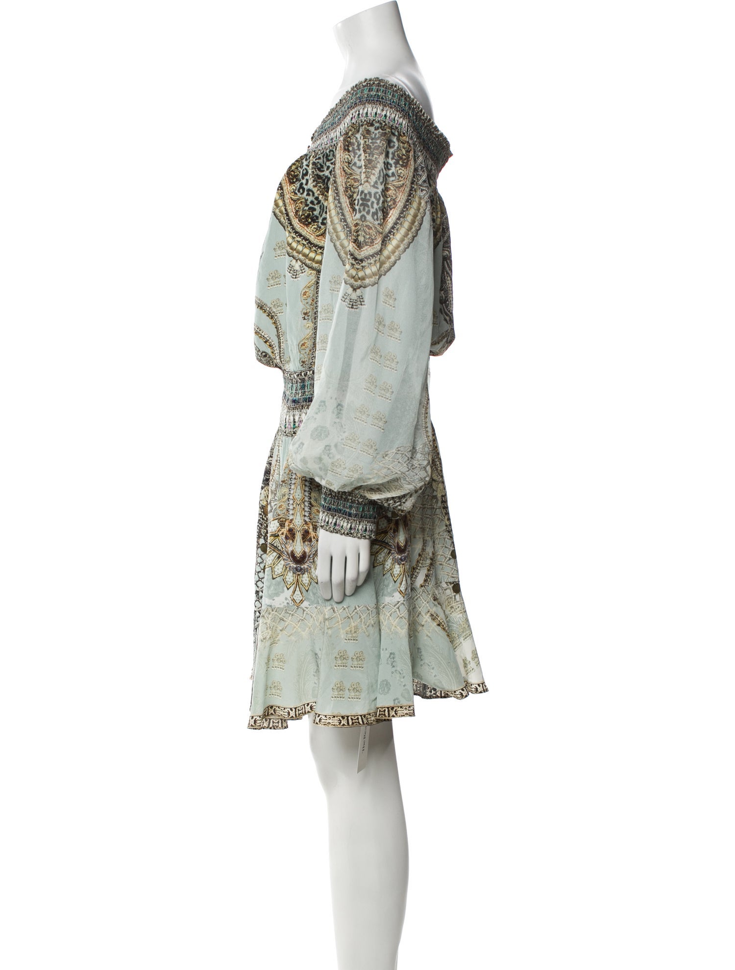 Camilla Silk Mini Dress