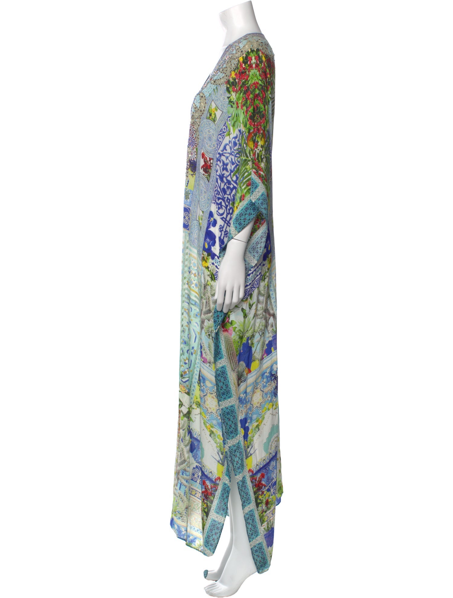 Camilla Silk Long Dress w/ Tags