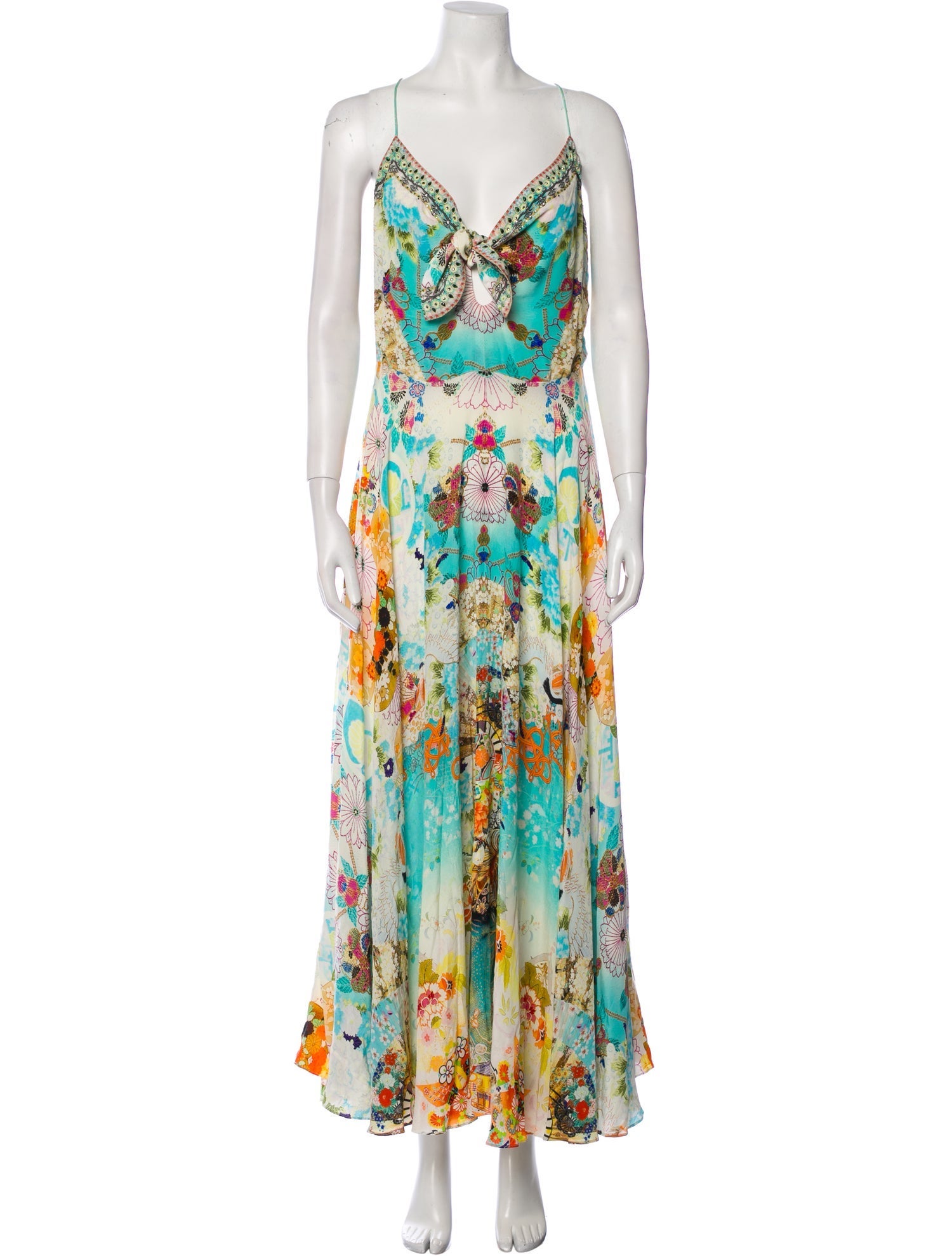 Camilla Silk Long Dress