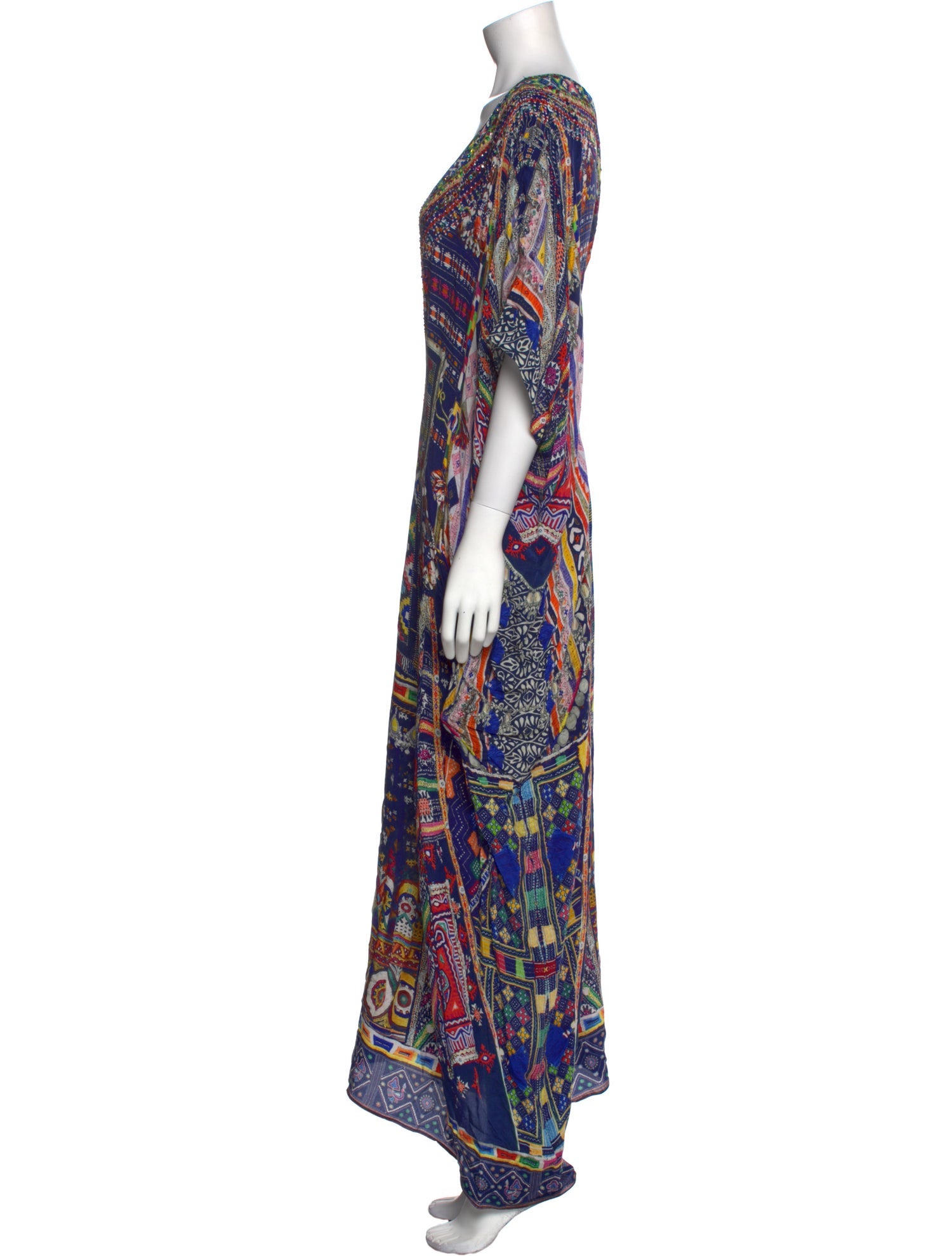 Camilla Silk Long Dress
