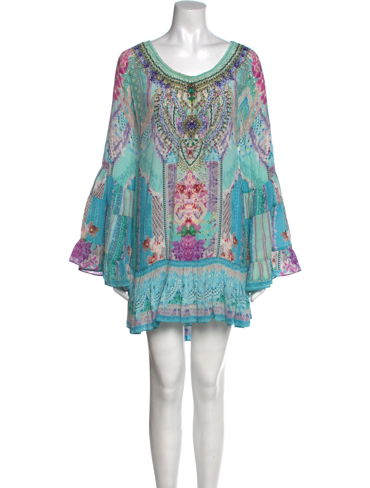 Camilla Silk Mini Dress