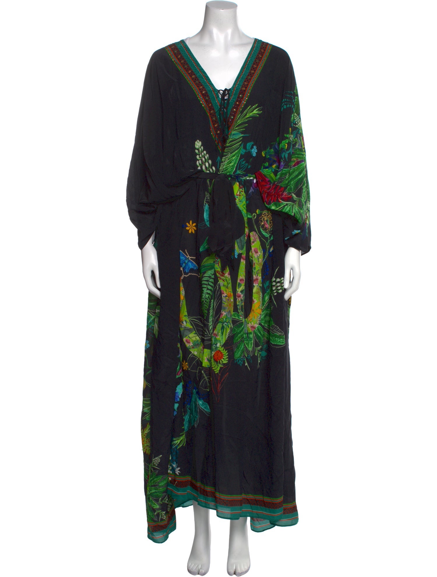 Camilla Silk Long Dress w/ Tags