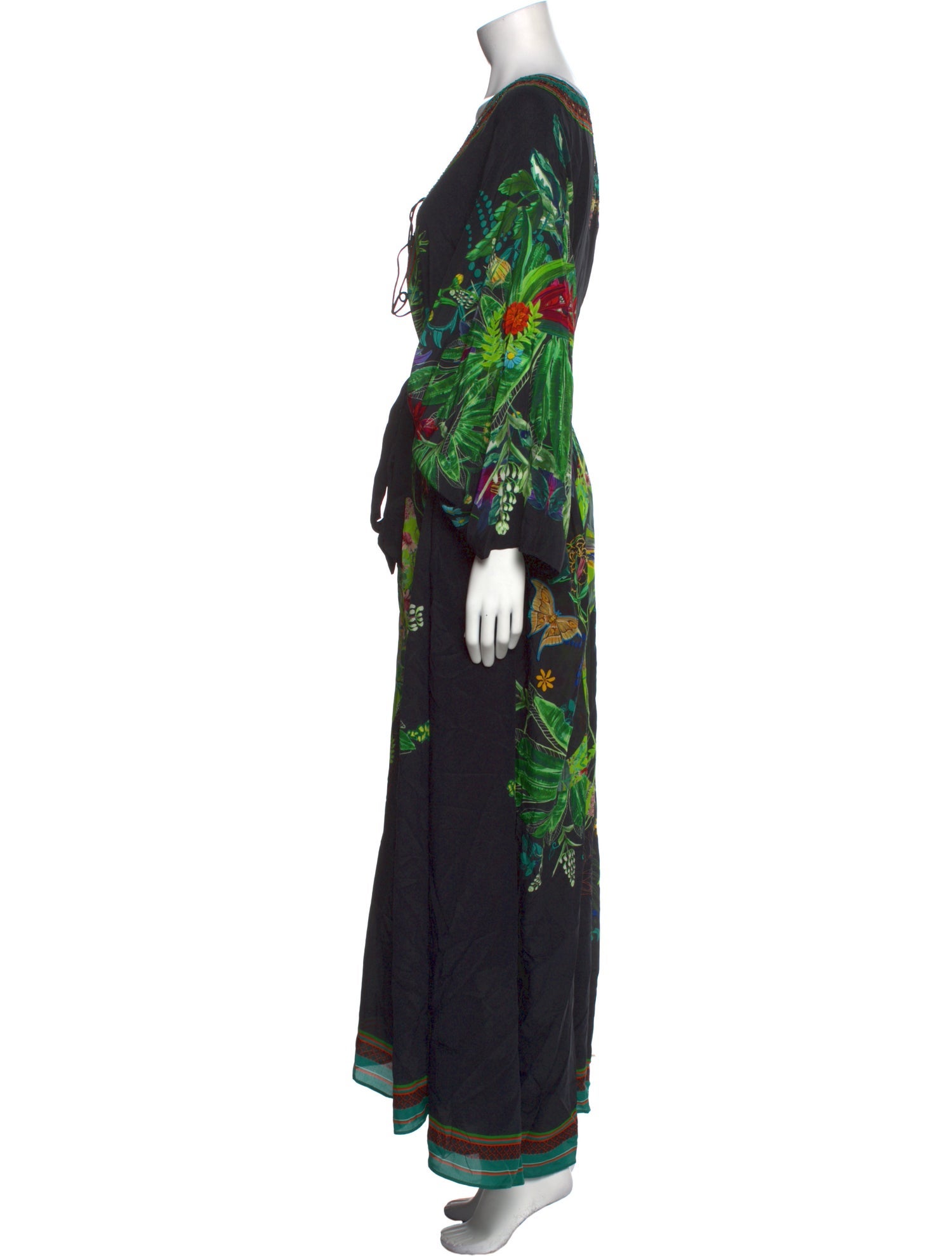 Camilla Silk Long Dress w/ Tags