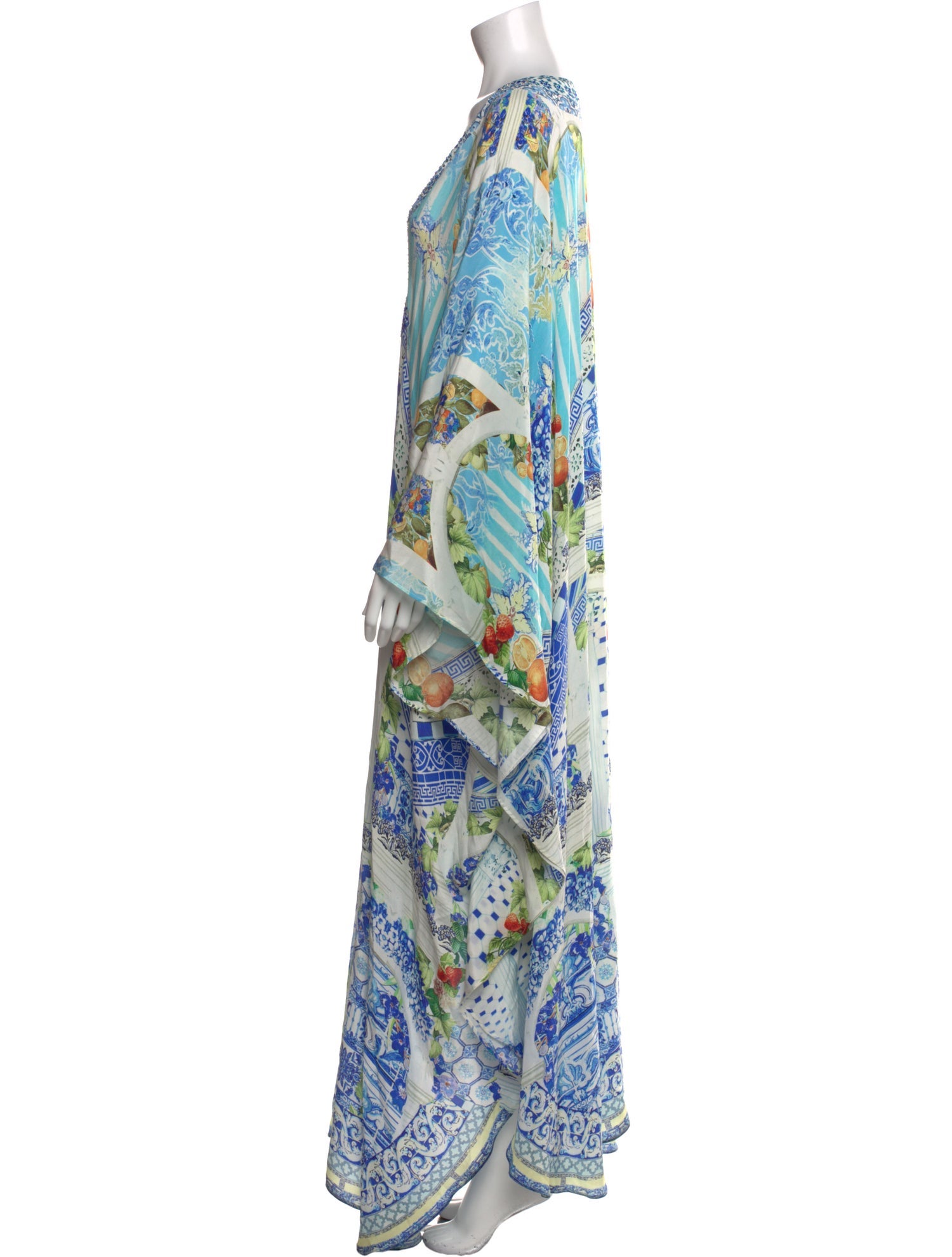 Camilla Silk Long Dress
