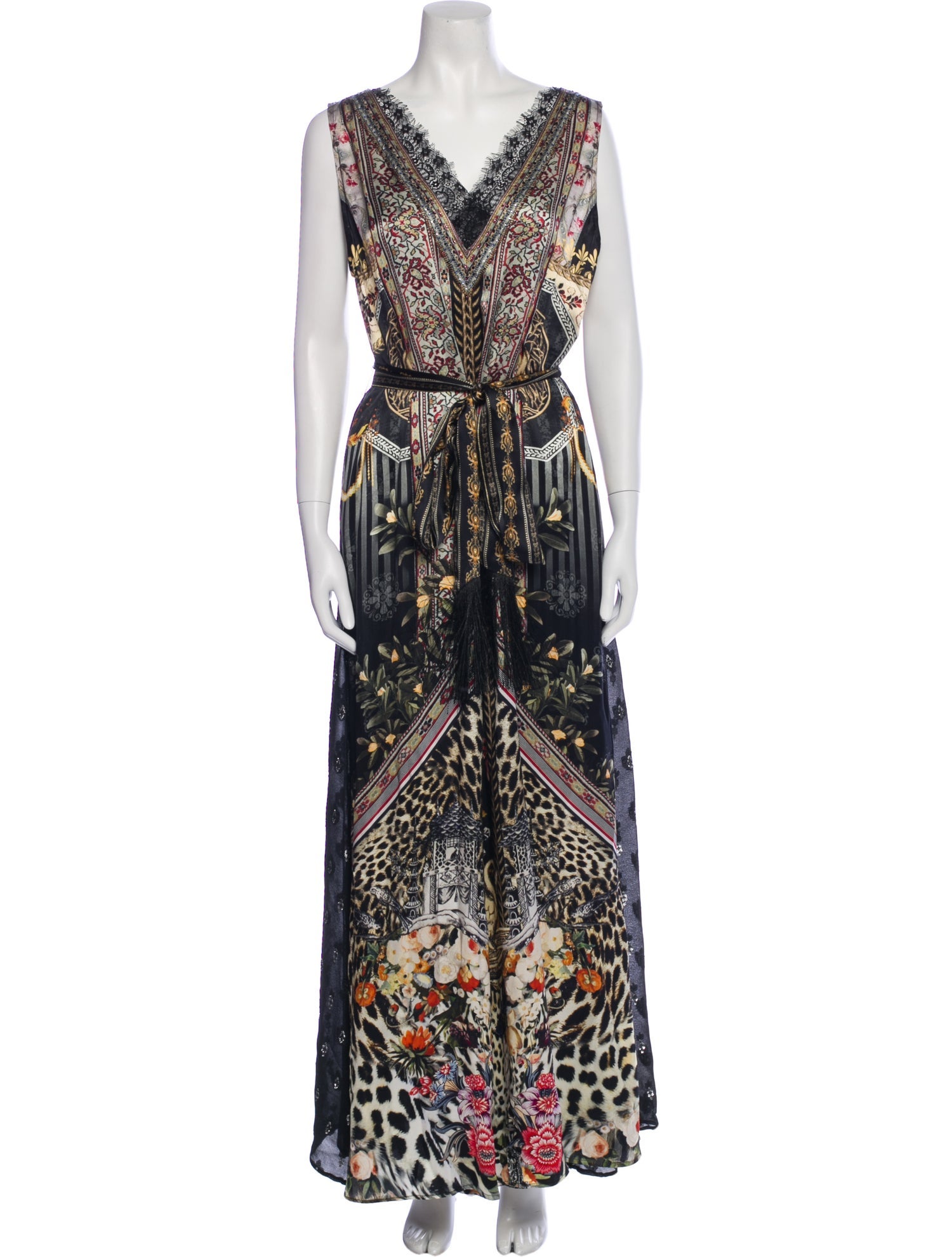 Camilla Silk Printed Jumpsuit