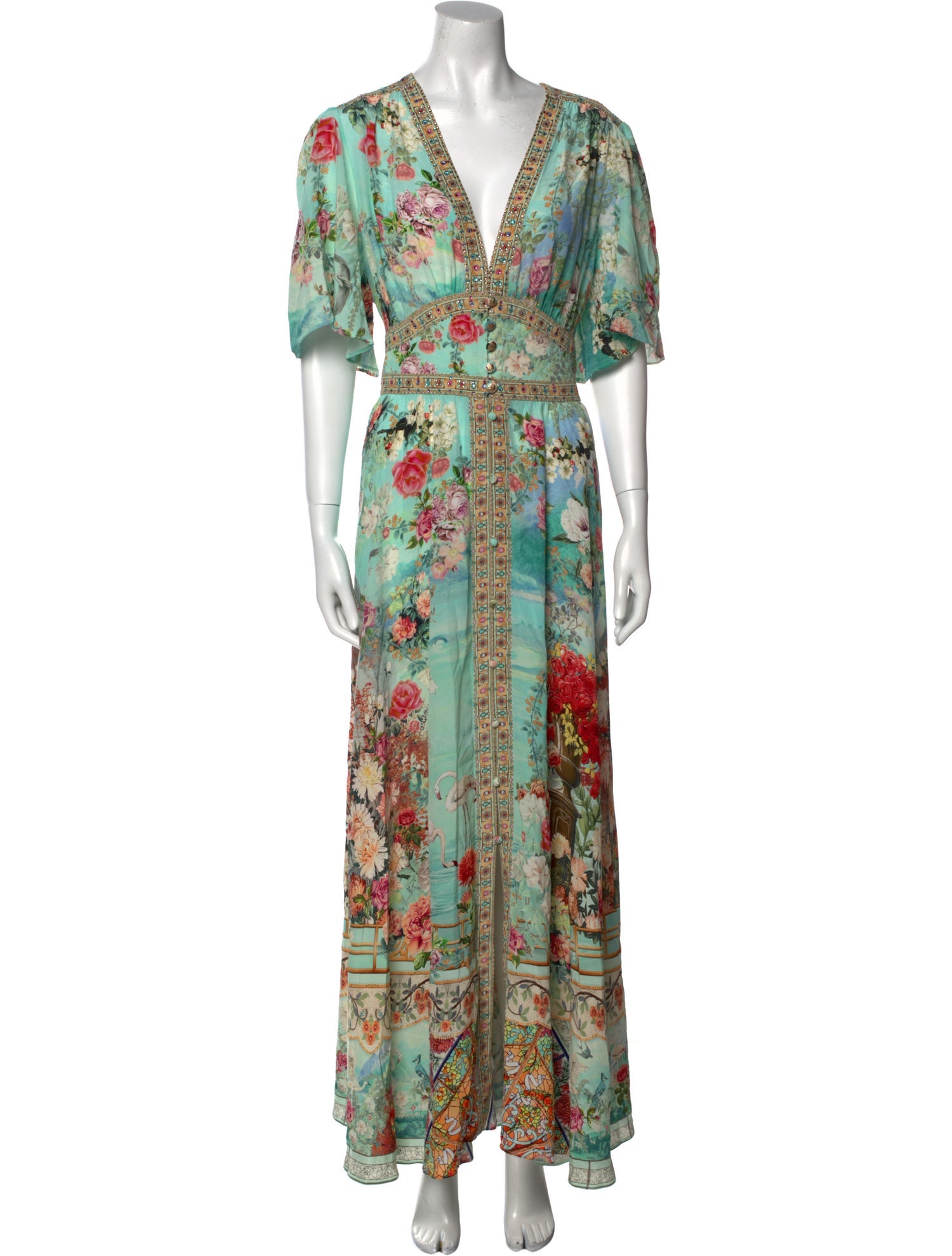 Camilla Silk Long Dress