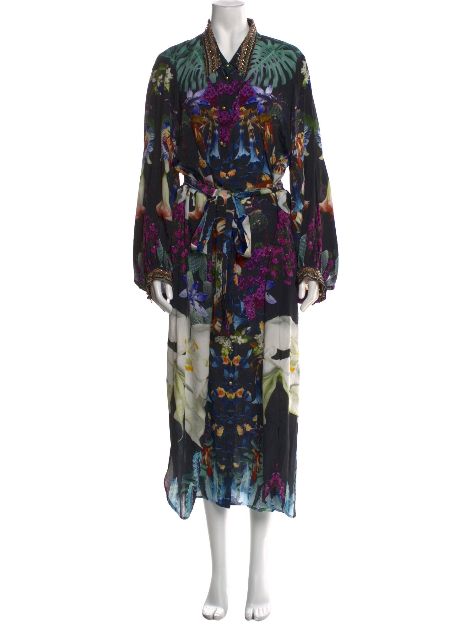 Camilla Silk Long Dress