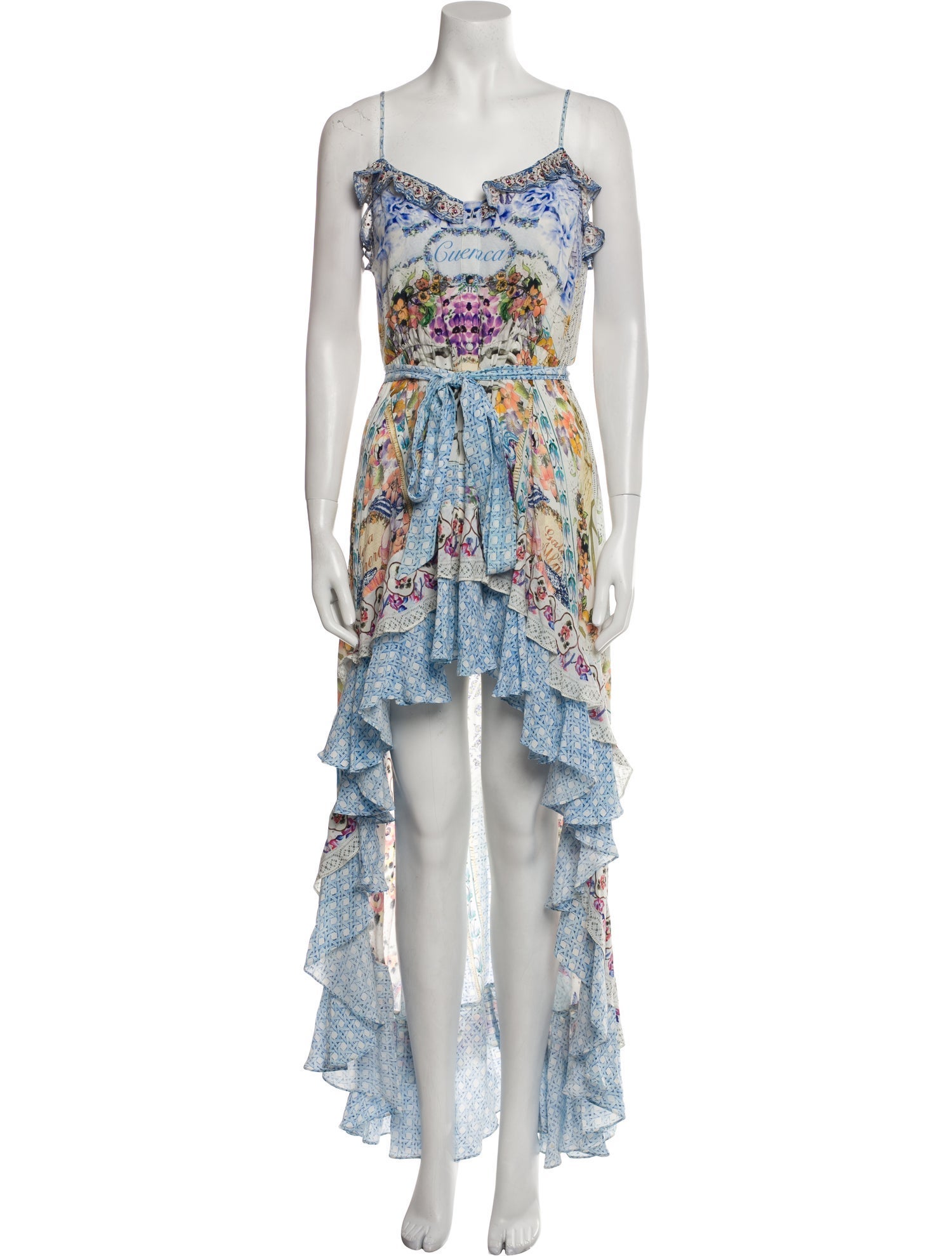 Camilla Silk Long Dress w/ Tags