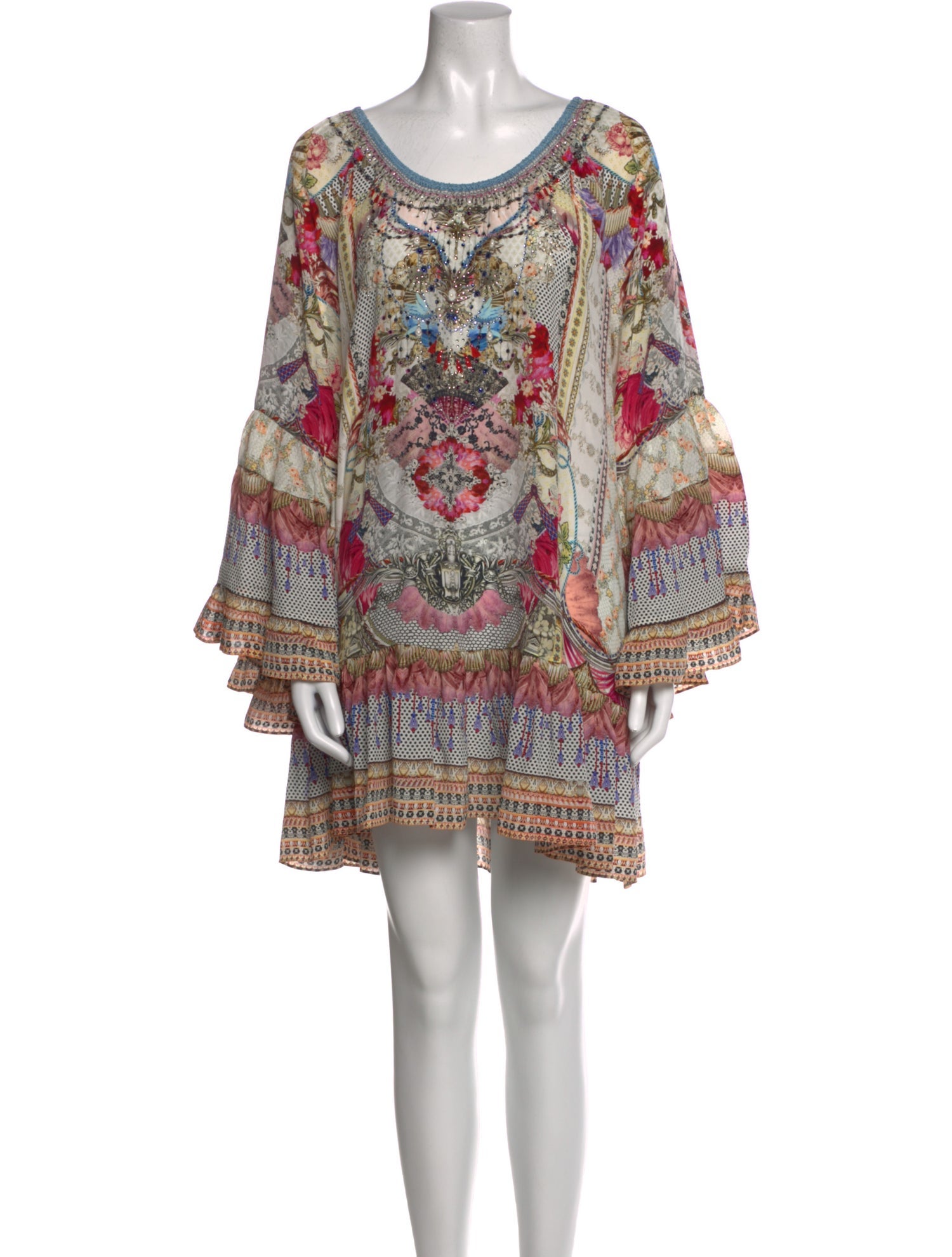 Camilla Silk Mini Dress