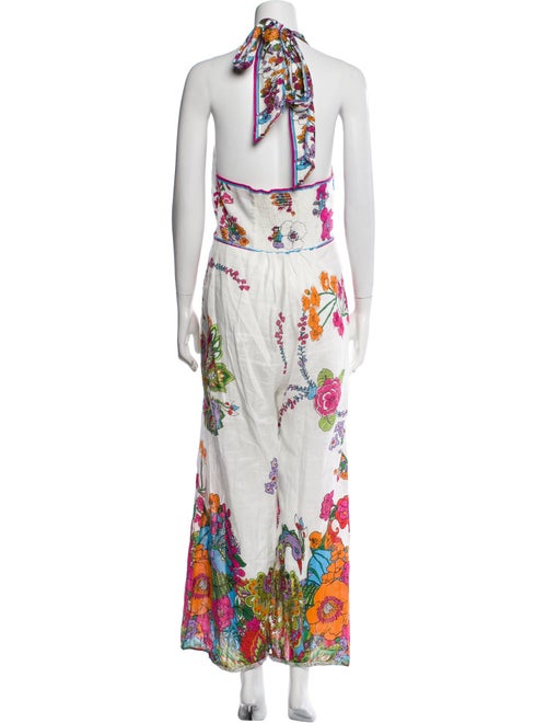 Camilla Linen Printed Jumpsuit