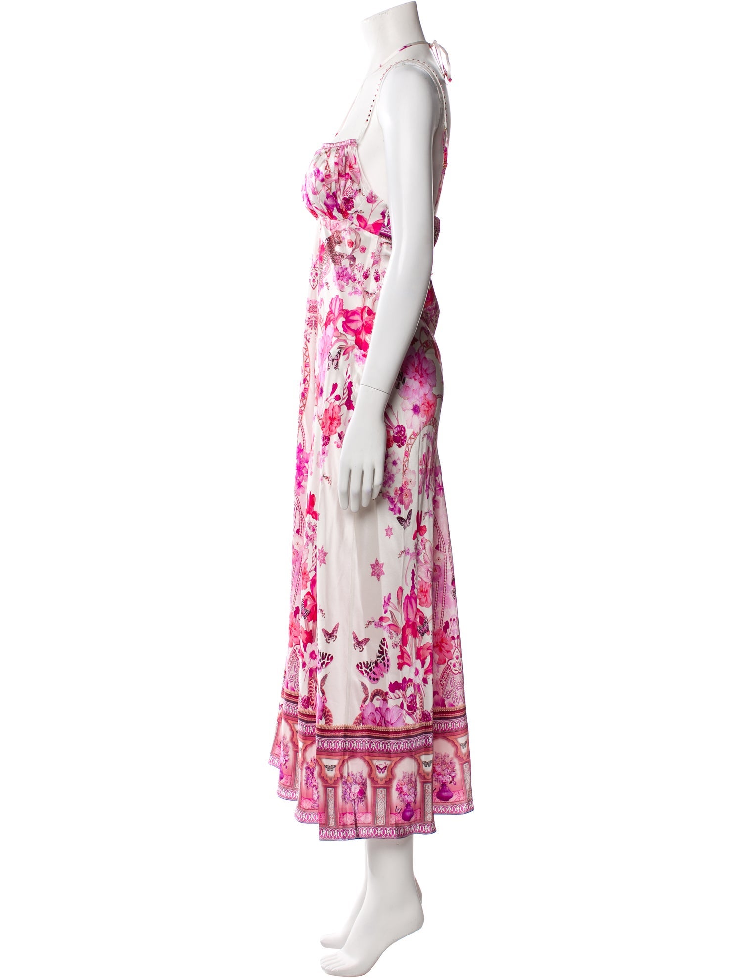 Camilla Silk Long Dress