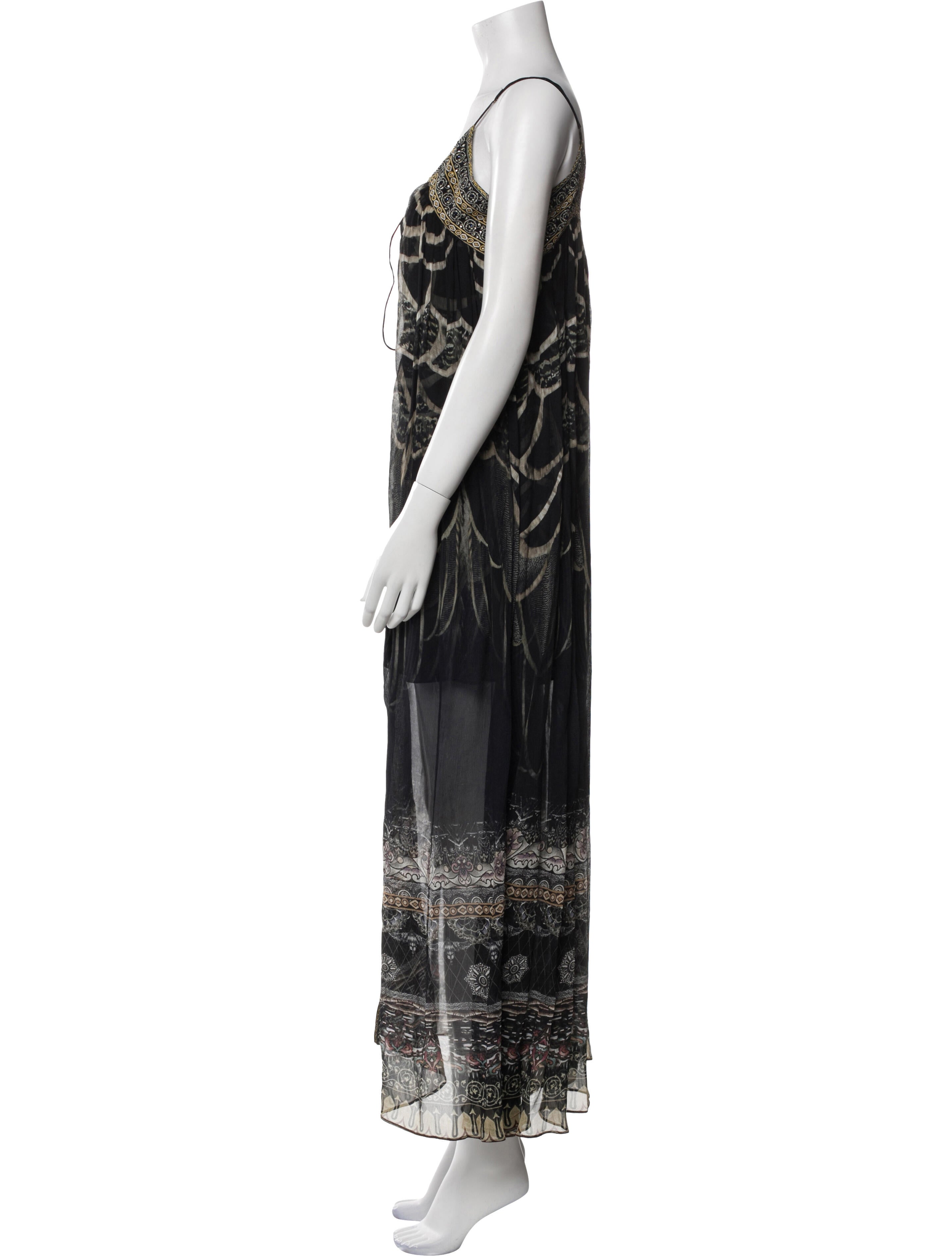 Camilla Silk Long Dress w/ Tags