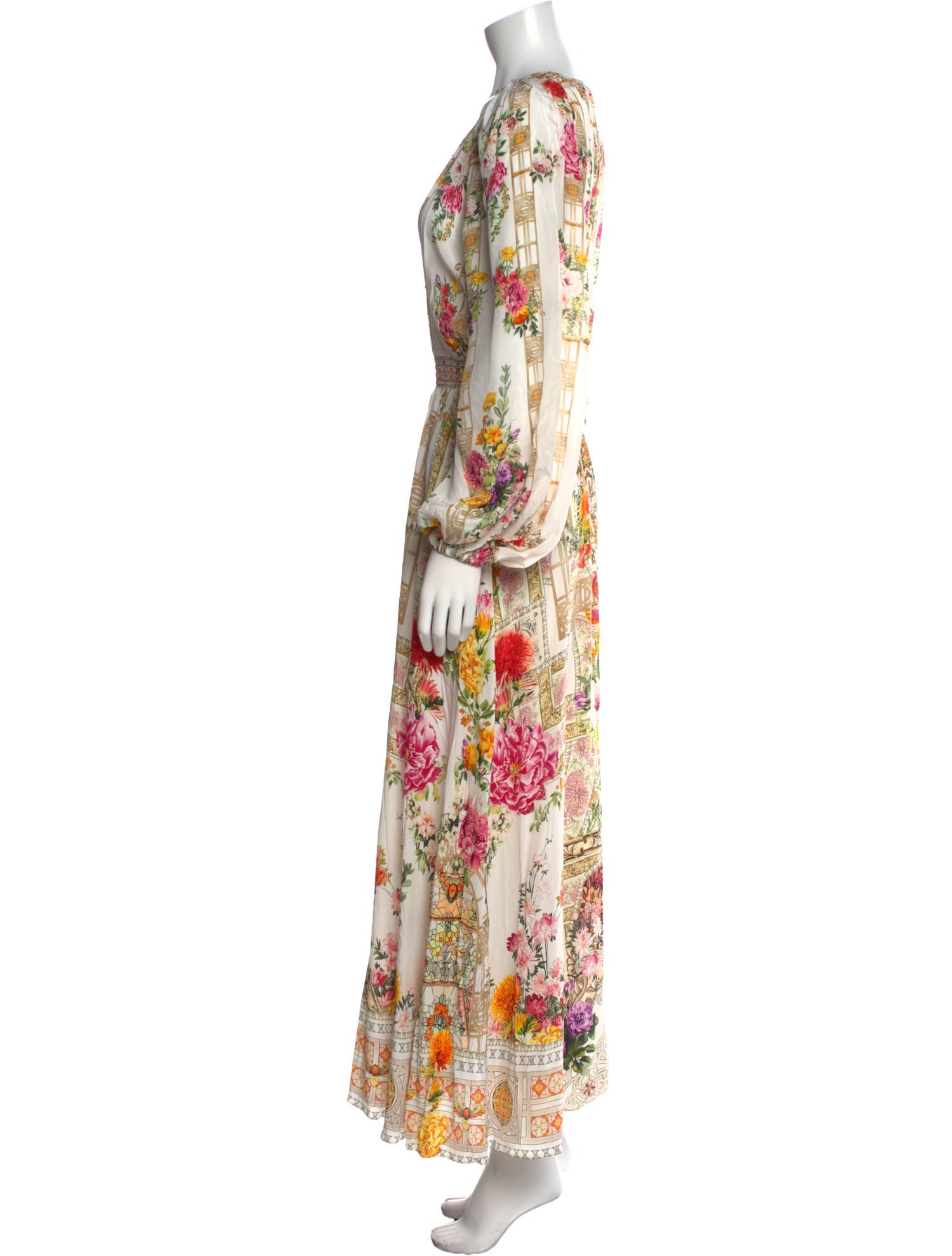 Camilla Silk Long Dress