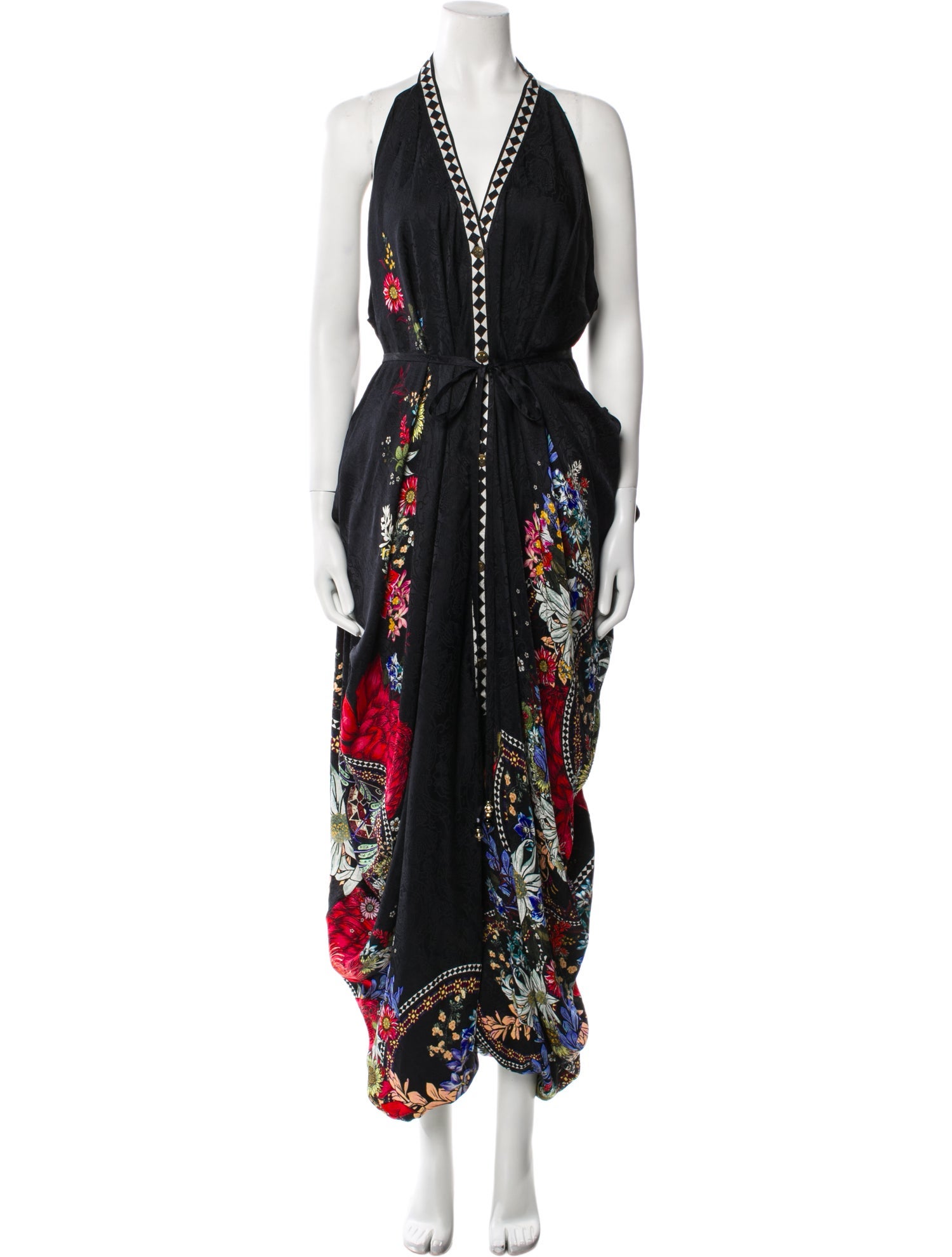 Camilla Silk Printed Jumpsuit
