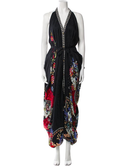 Camilla Silk Printed Jumpsuit