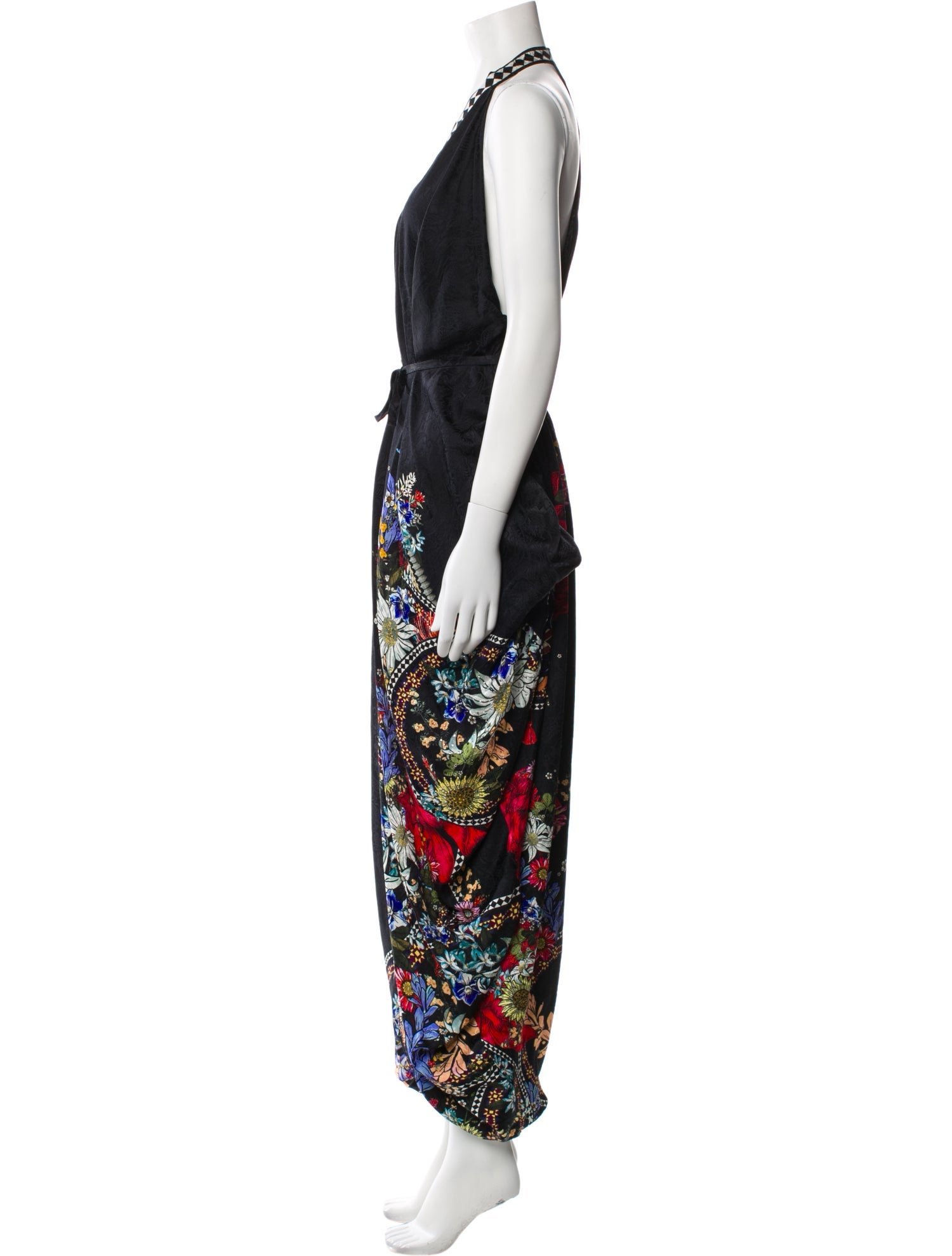 Camilla Silk Printed Jumpsuit