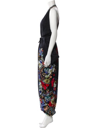 Camilla Silk Printed Jumpsuit