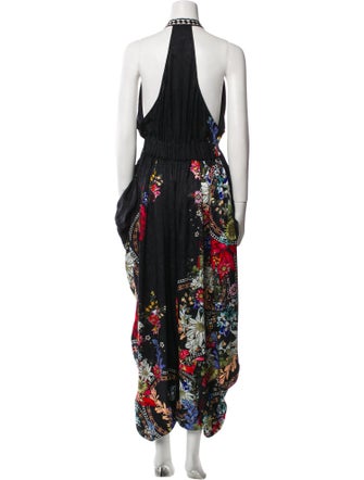 Camilla Silk Printed Jumpsuit