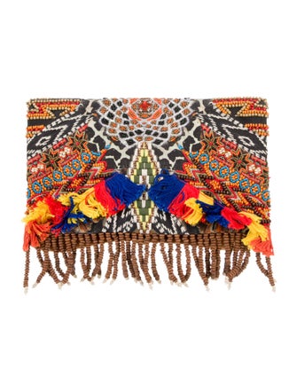 Camilla Suede Clutch