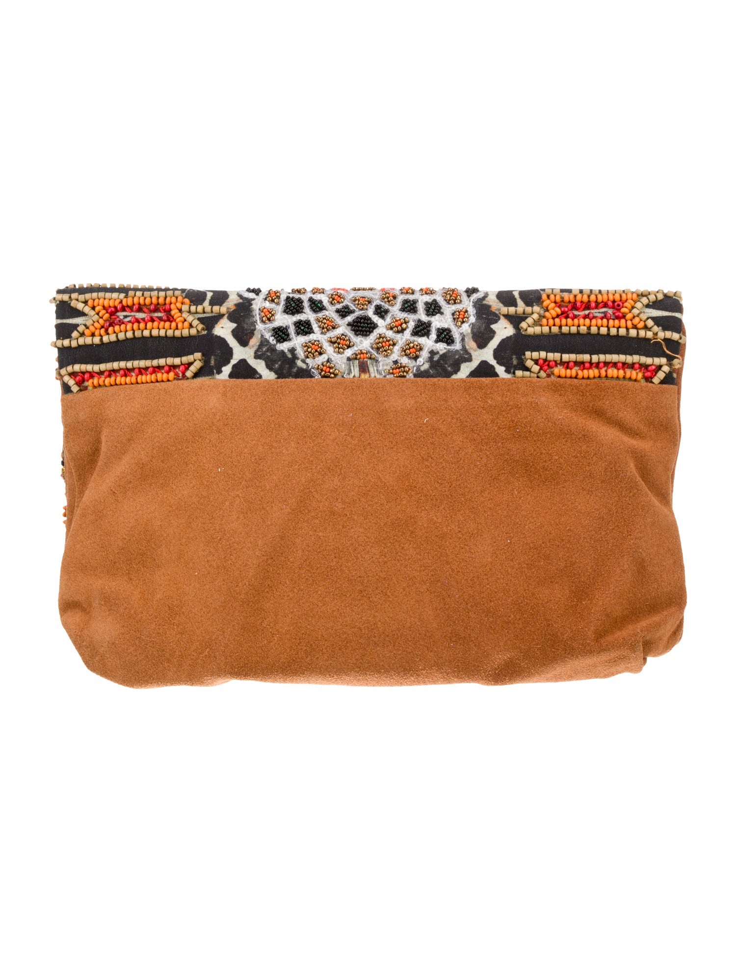 Camilla Suede Clutch