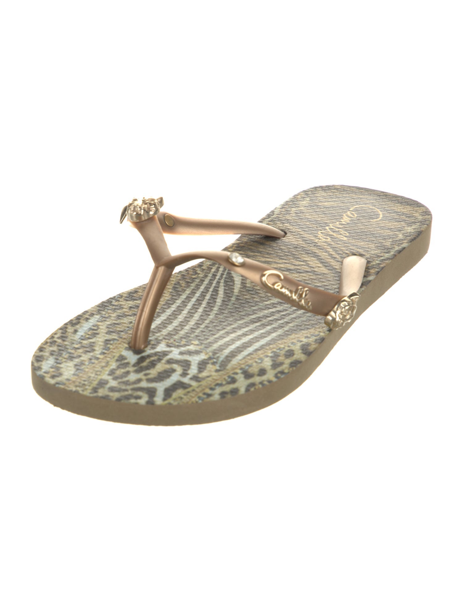 Camilla Rubber Flip Flops