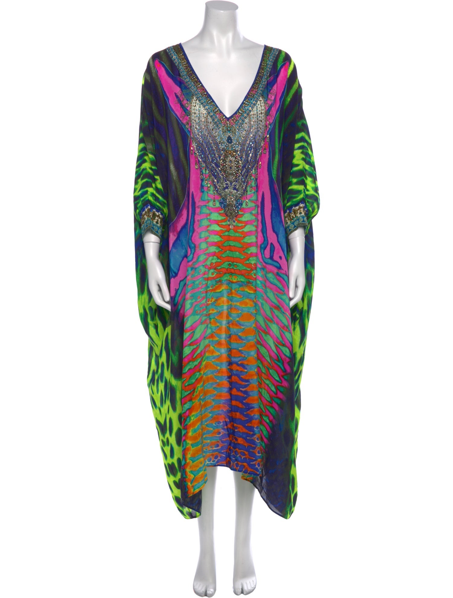 Camilla Silk Long Dress