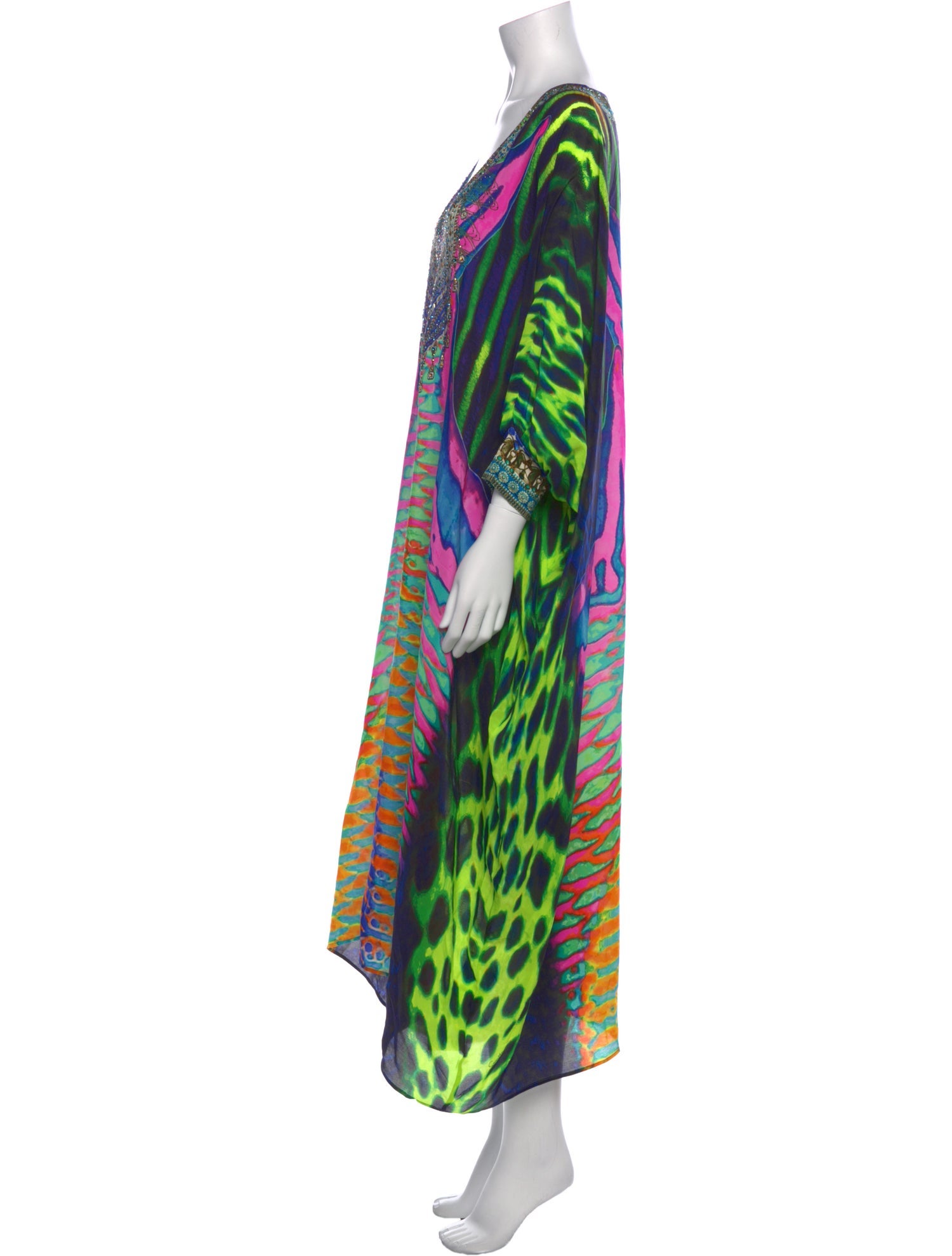 Camilla Silk Long Dress